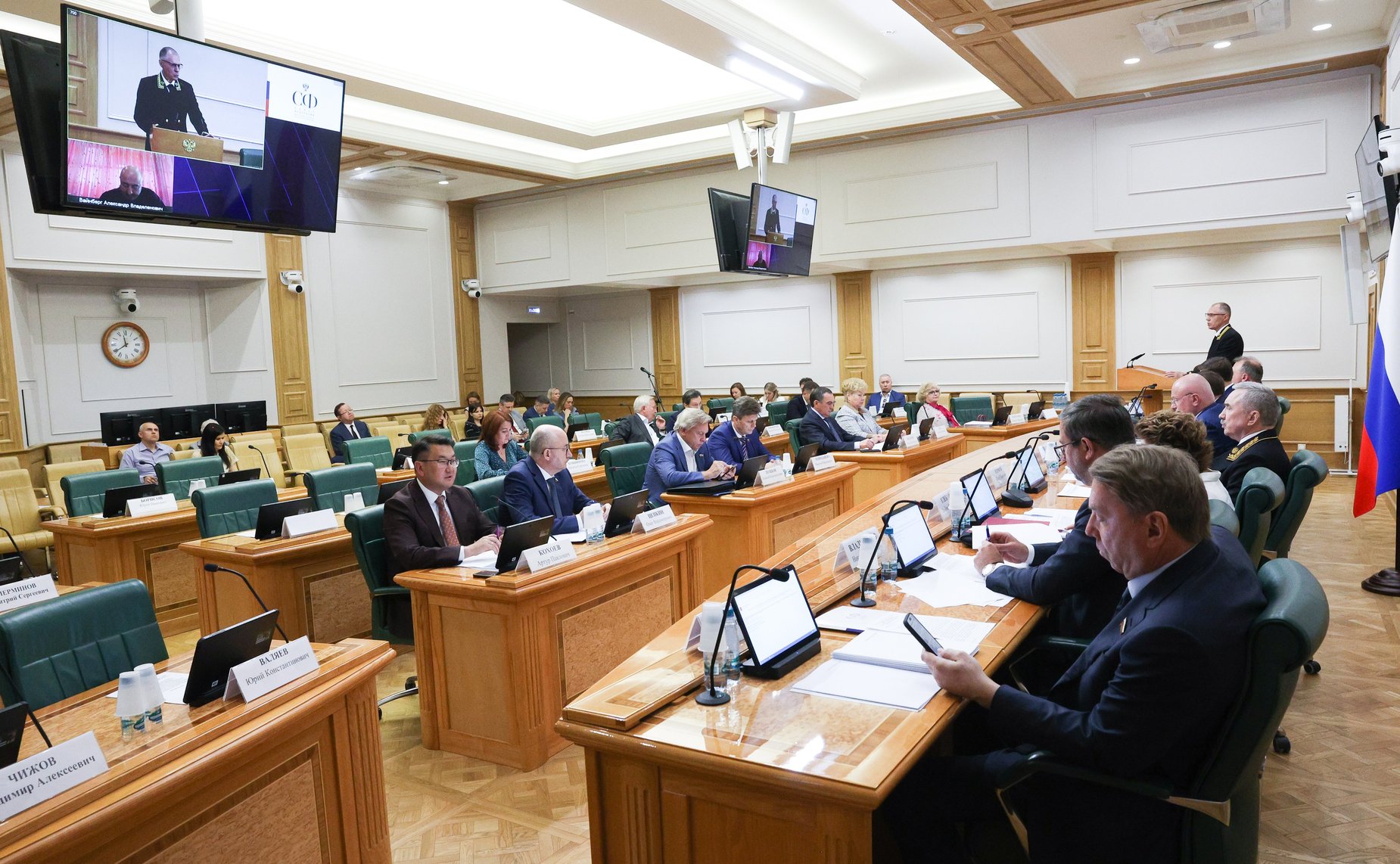 Заседание Комитета Совета Федерации по конституционному законодательству и государственному строительству