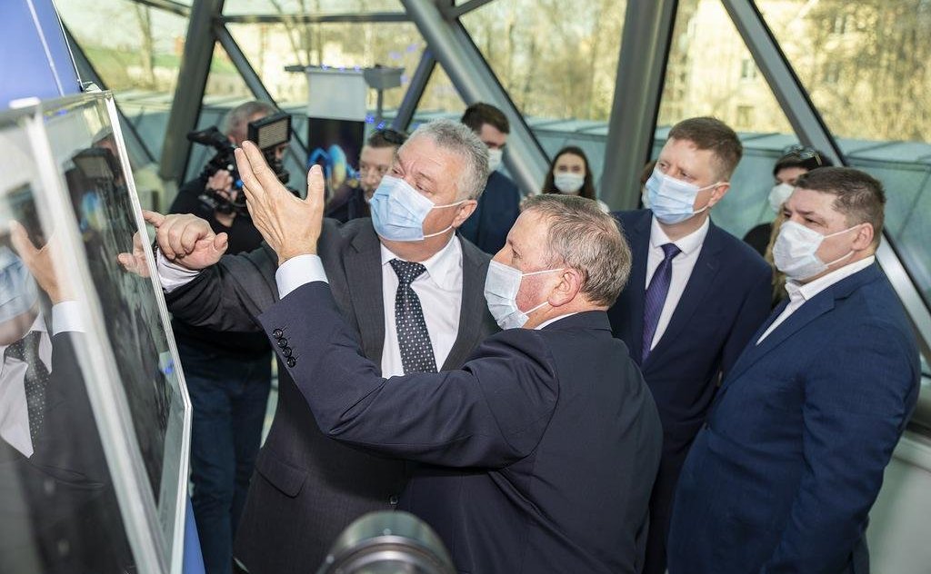 Сергей Березкин в День космонавтики принял участие в праздничных мероприятиях в Культурно-просветительском центре им. В.В. Терешковой