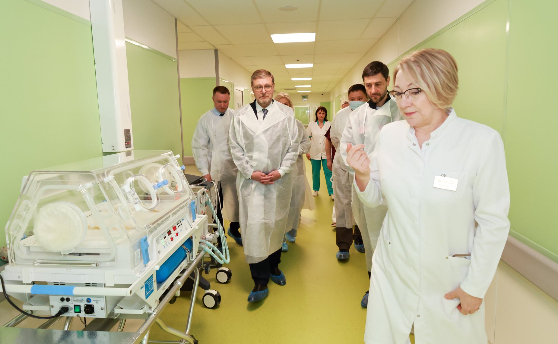 Сенаторы посетили перинатальный центр в городе Йошкар-Ола