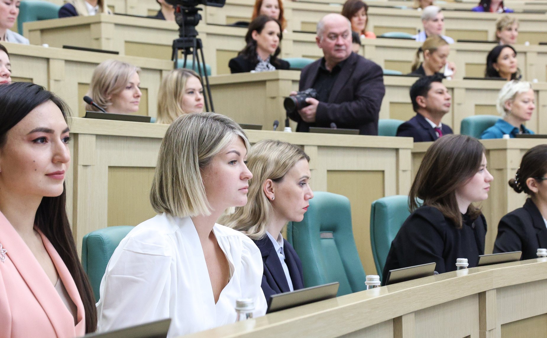 Встреча Председателя Совета Федерации Валентины Матвиенко с женщинами-предпринимателями «Голос женского бизнеса»