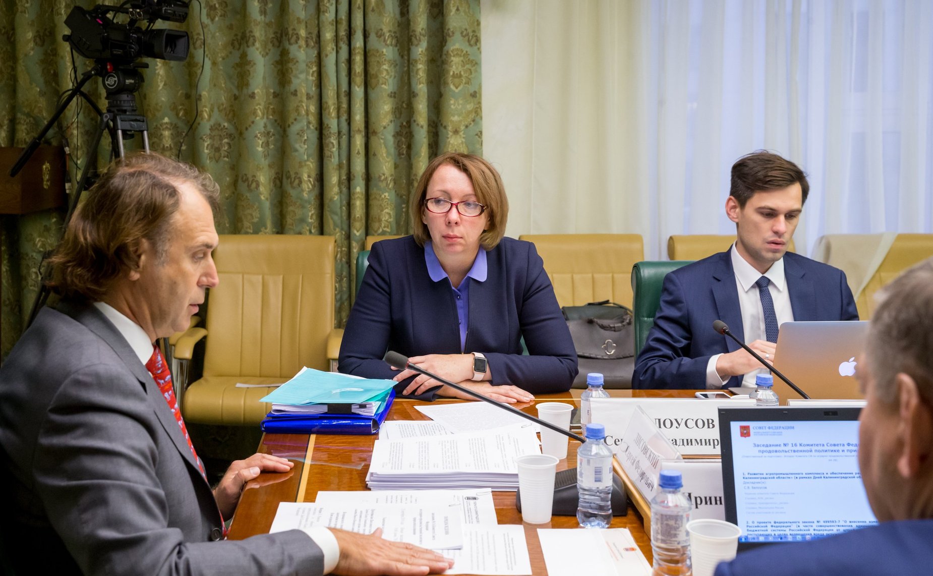 Встреча С. Лисовского с представителями органов власти Калининградской области