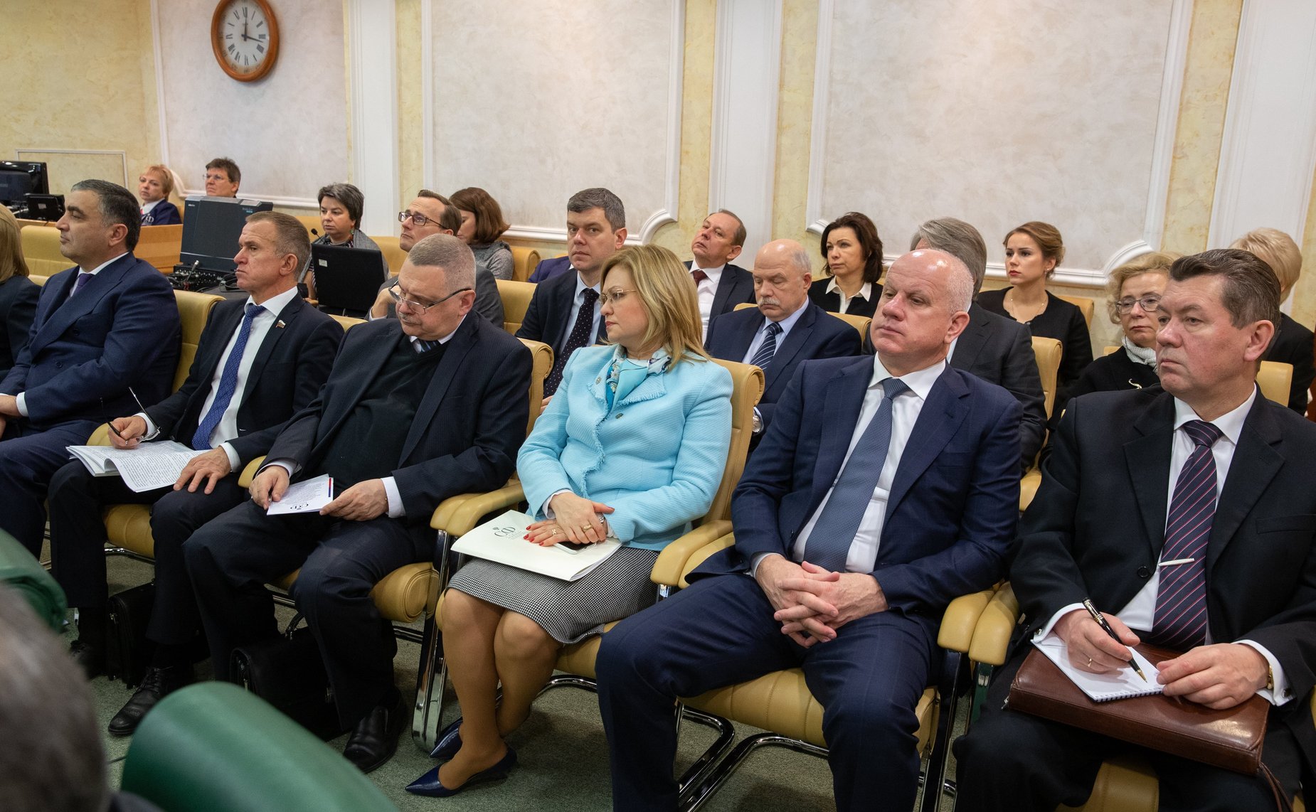 Ежегодное совещание Председателя Совета Федерации со статс-секретарями – заместителями руководителей федеральных органов исполнительной власти