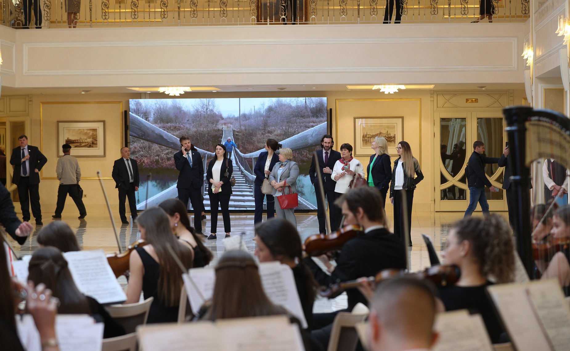 Экспозиция-презентация Ленинградской области ко Дню региона, развёрнутая в здании Совета Федерации