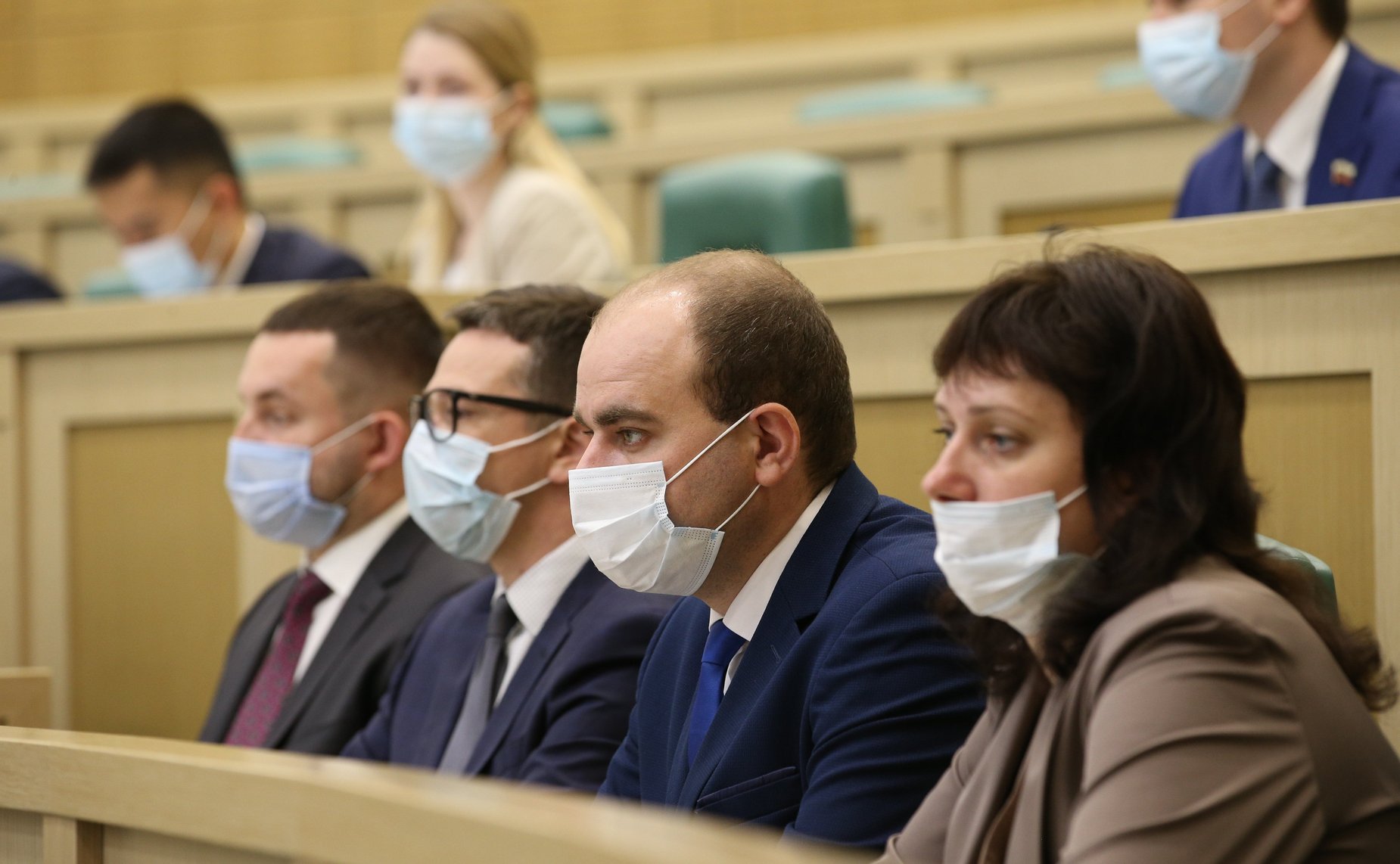 Заседание Палаты молодых законодателей при Совете Федерации