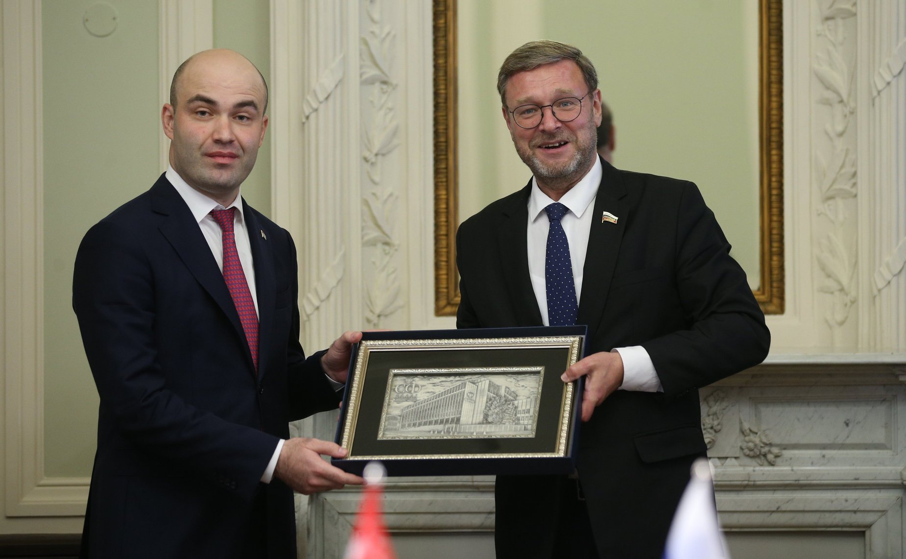 Встреча заместителя Председателя СФ Константина Косачева со Спикером Народного Собрания – Парламента Республики Абхазия