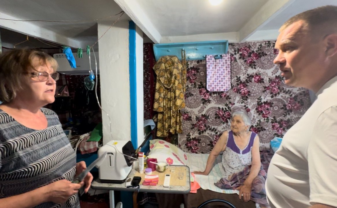 Игорь Кастюкевич приехал в село Серогозы по обращению Марии Ермак