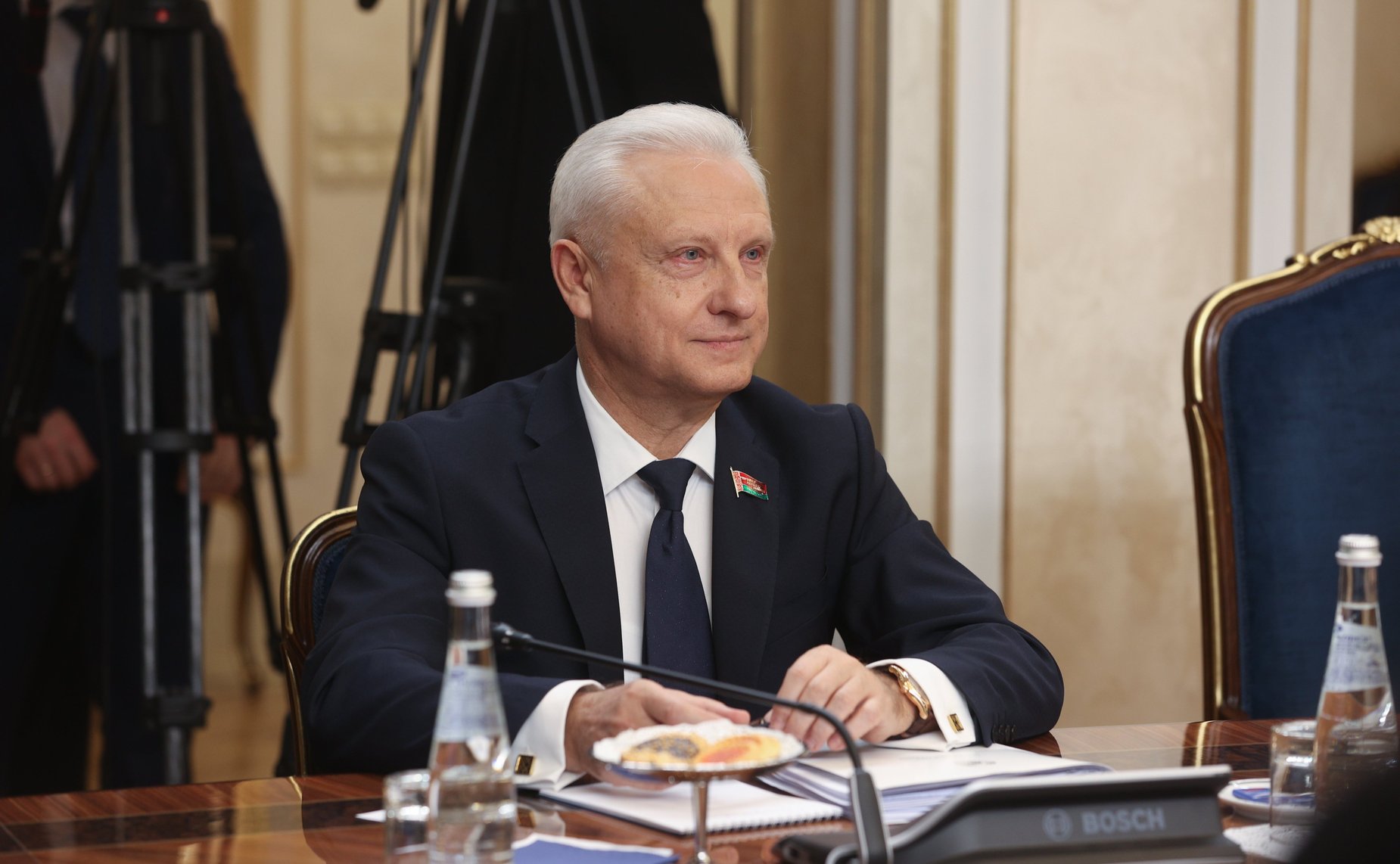 Встреча Председателя Совета Федерации Валентины Матвиенко с Председателем Совета Республики Национального Собрания Республики Беларусь Натальей Кочановой