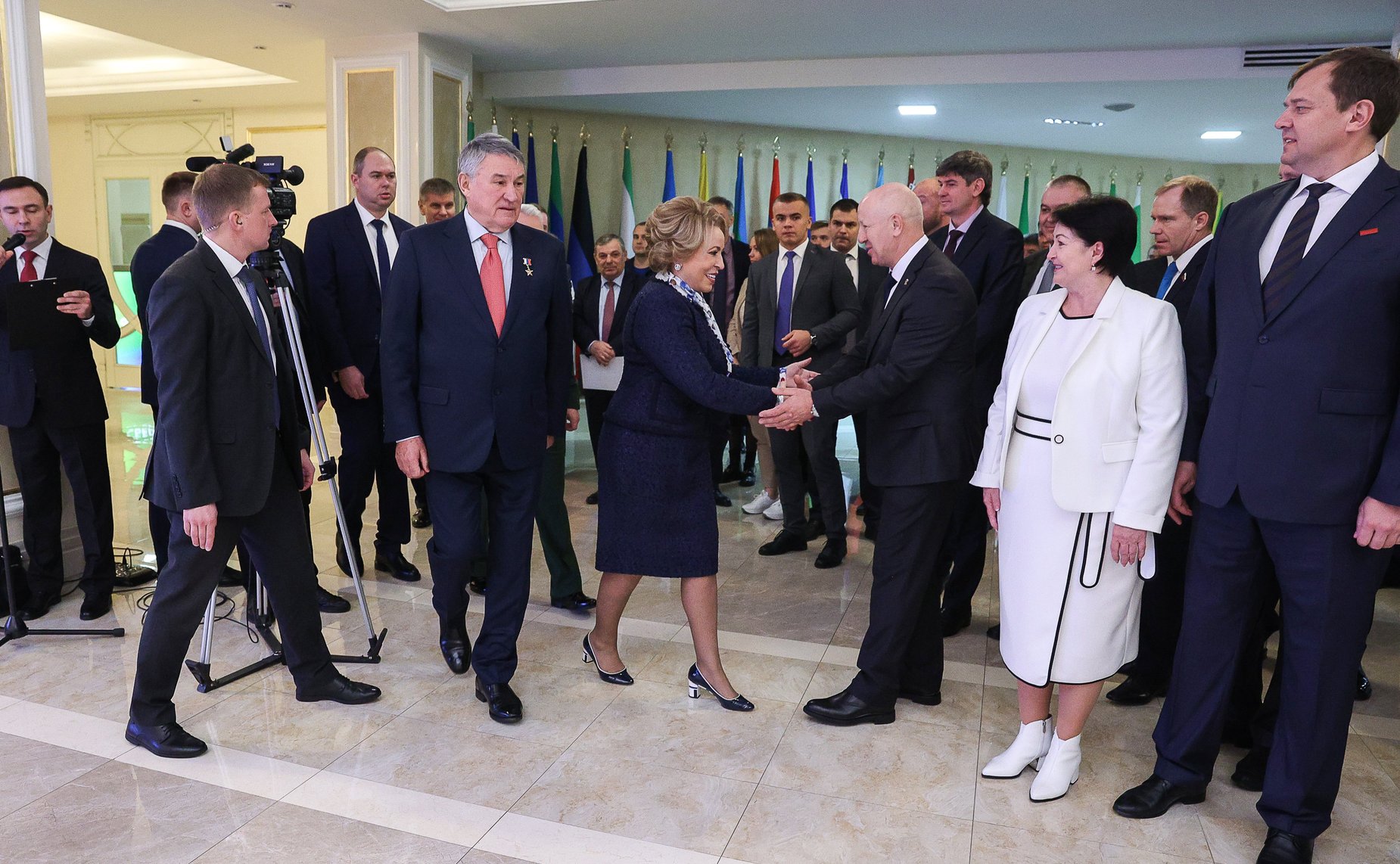 В Совете Федерации прошла торжественная церемония вручения «Мечей Победы» городам воинской славы Мариуполю и Мелитополю