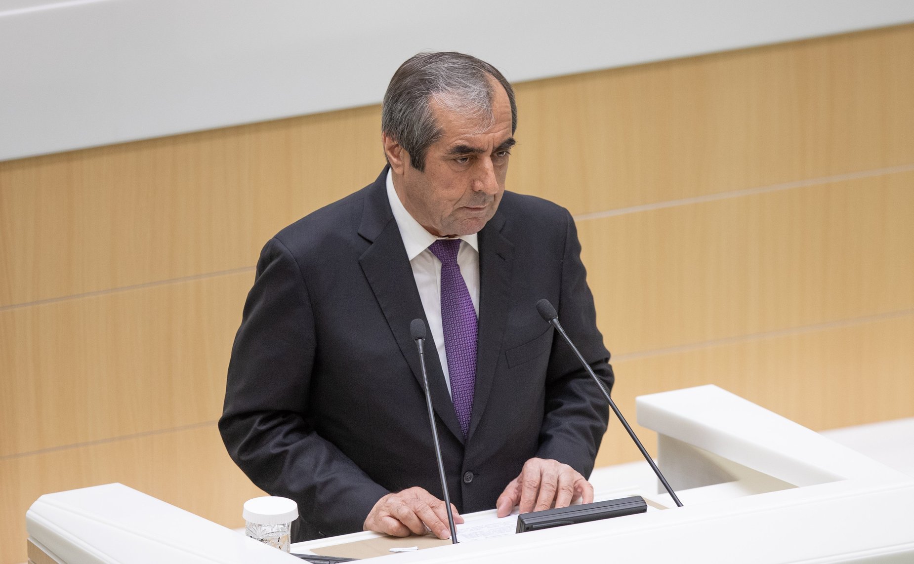 Пленарное заседание VI Межпарламентского форума Россия – Таджикистан