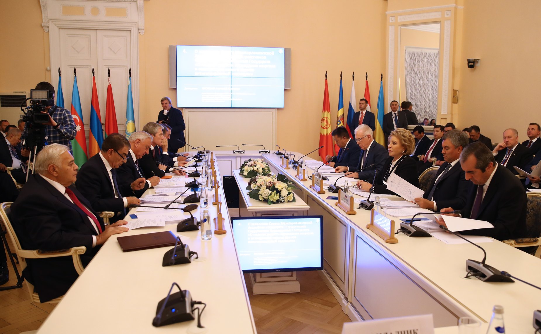 Заседание Совета МПА СНГ