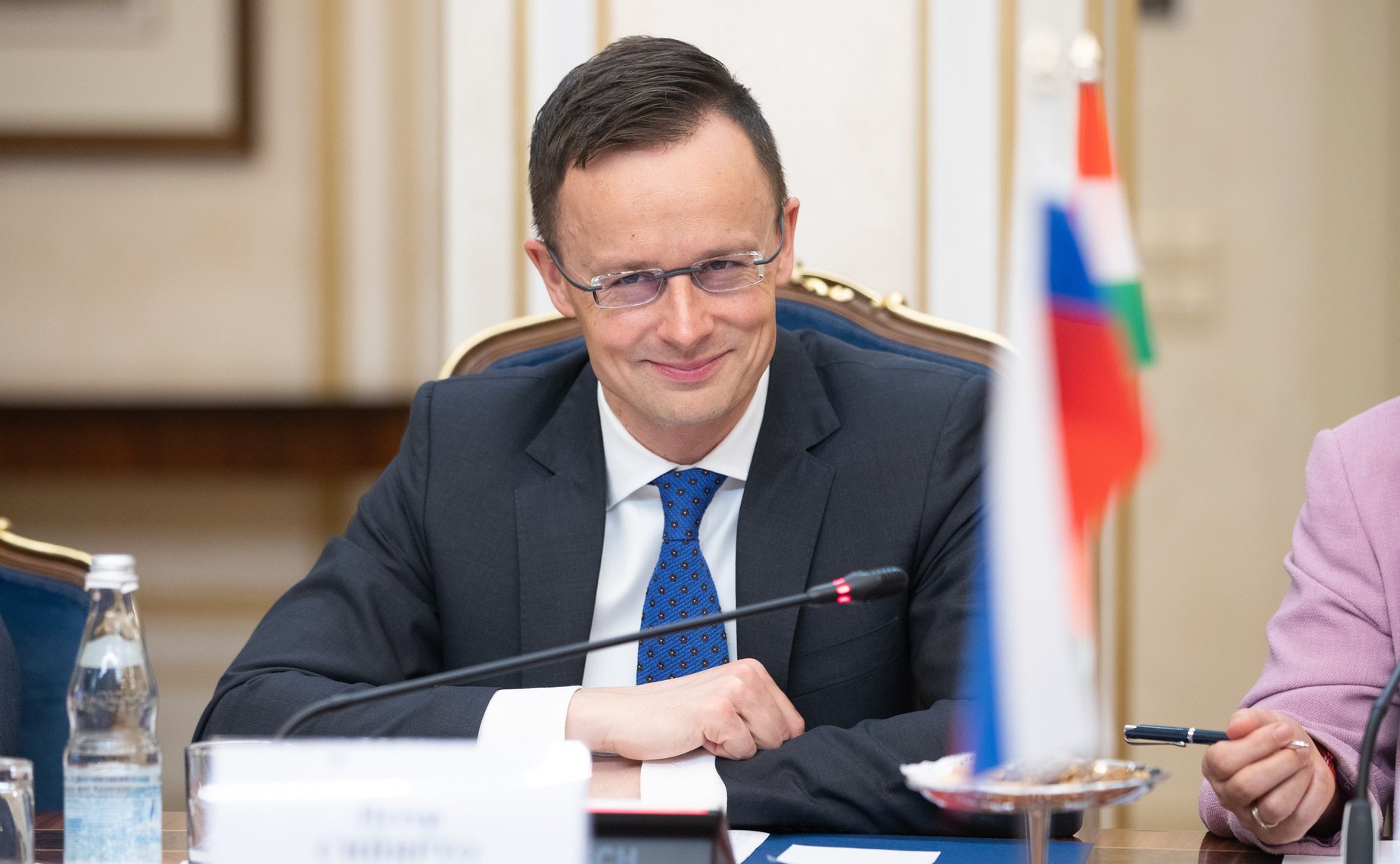 Встреча Николая Федорова с Министром внешнеэкономических связей и иностранных дел Венгрии Петером Сийярто