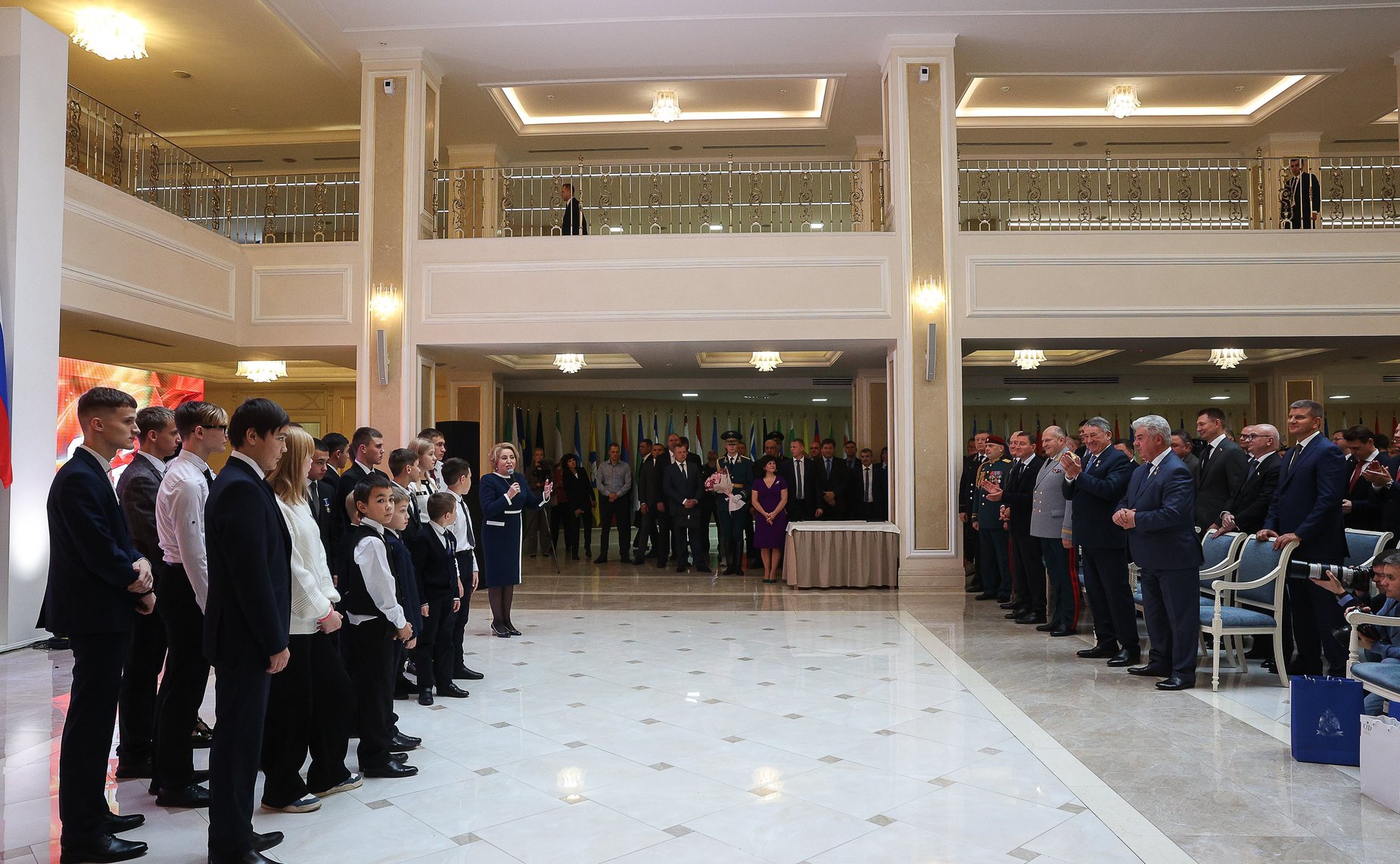 X торжественная церемония награждения детей и подростков, проявивших мужество в экстремальных ситуациях и спасших человеческие жизни