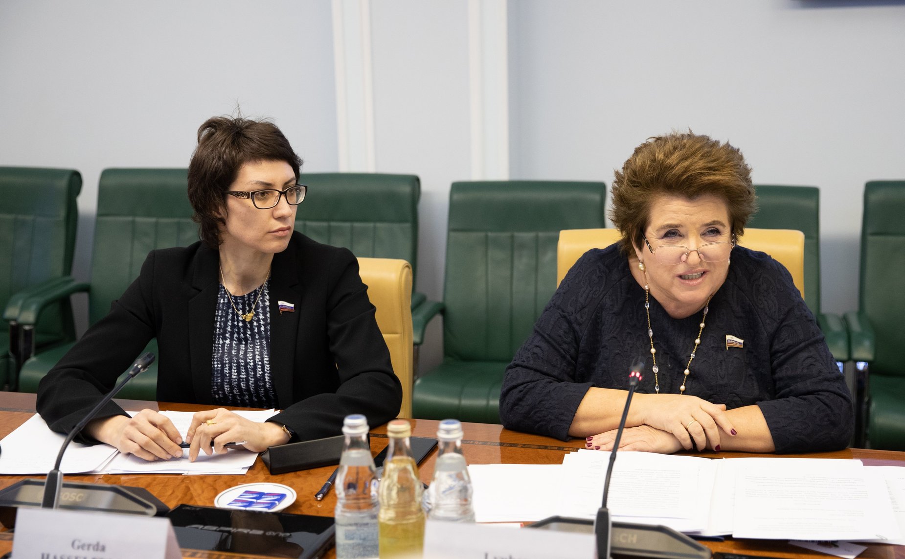 Татьяна Лебедева и Любовь Глебова