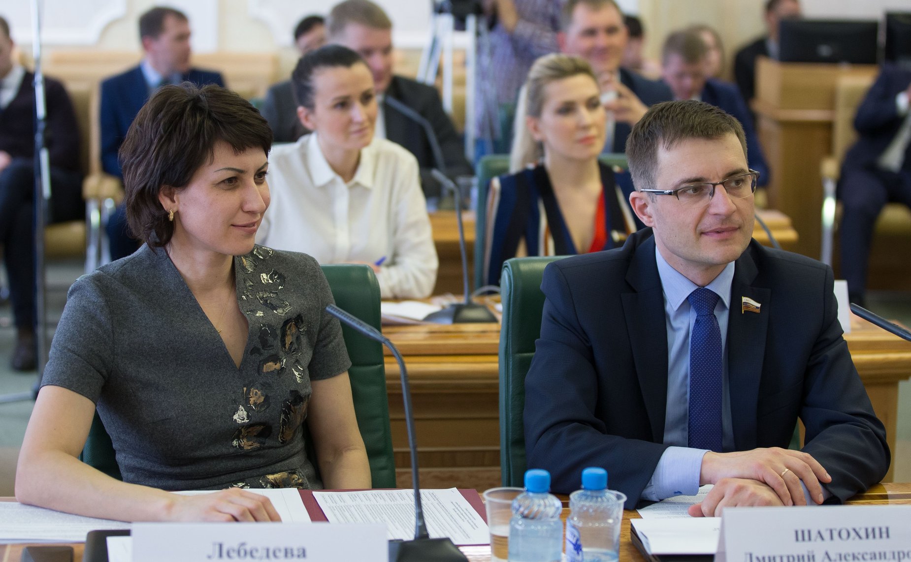 Т. Лебедева и Д. Шатохин