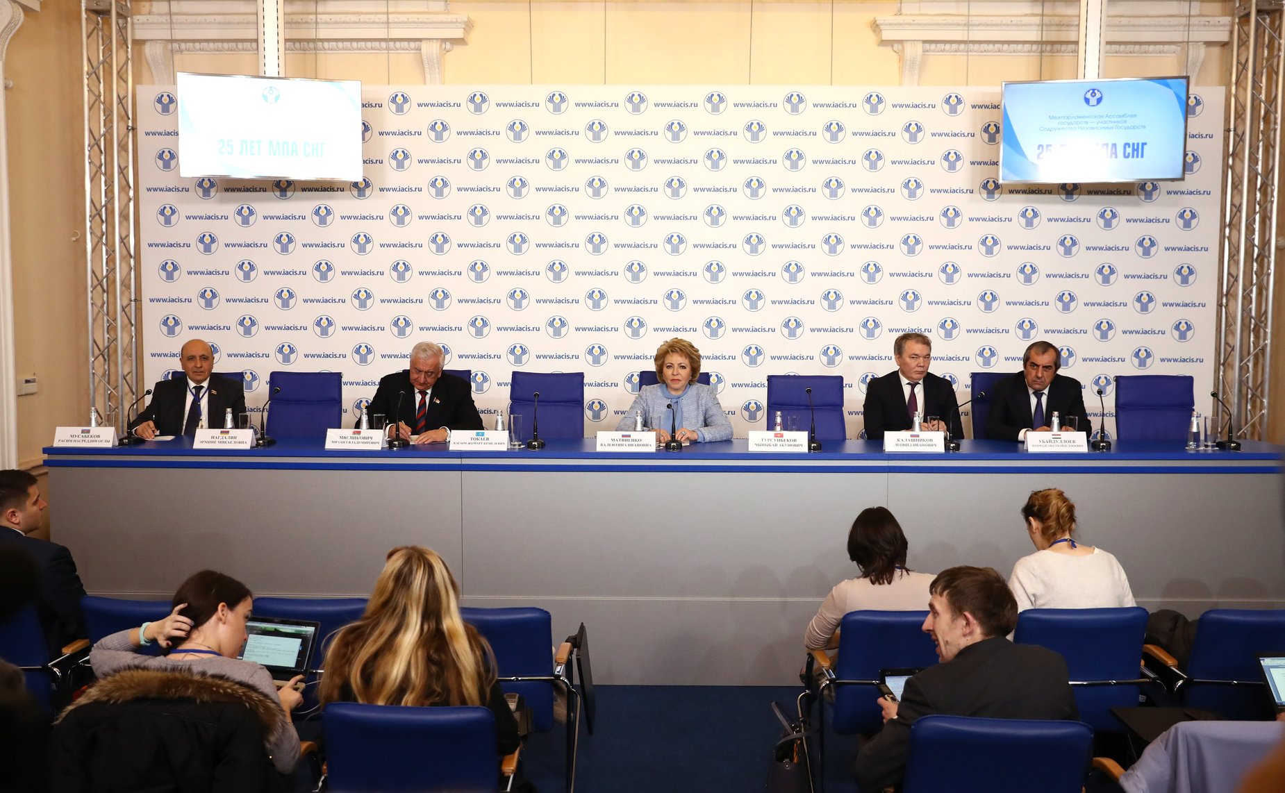 Пресс-конференция по итогам заседания МПА СНГ