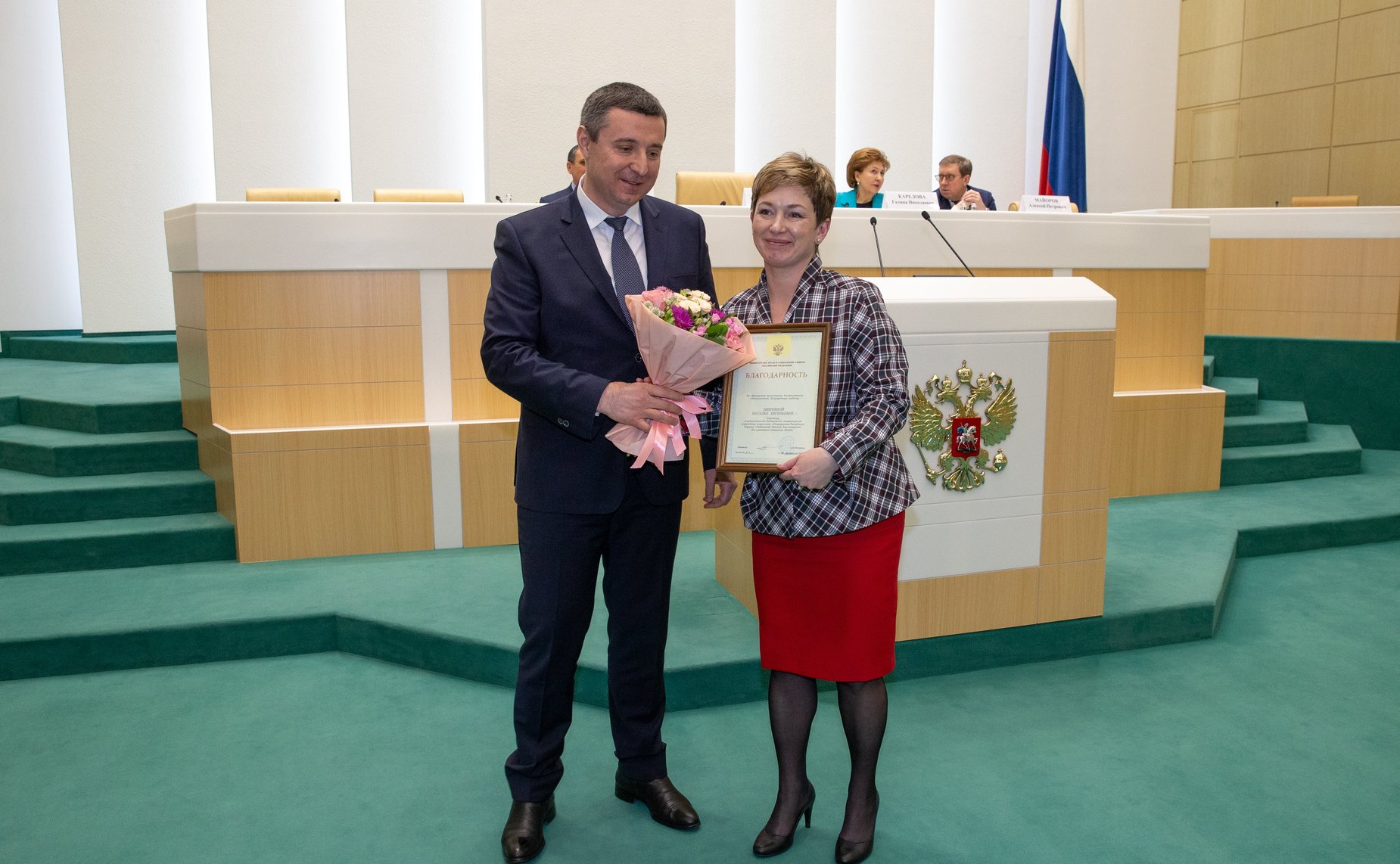 Встреча Валентины Матвиенко с тружениками социальной сферы села