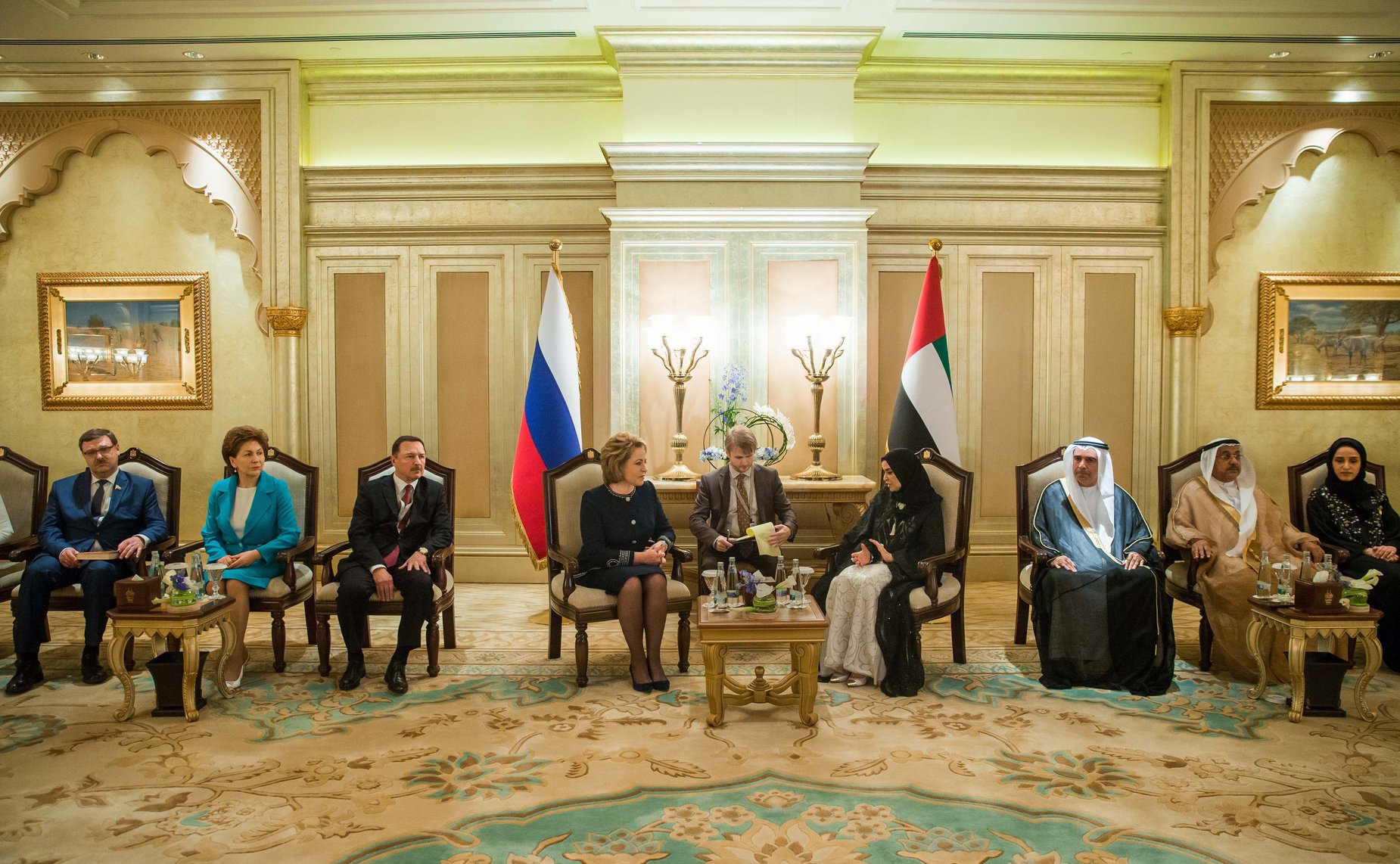 Встреча В. Матвиенко с А. Аль Кубейси