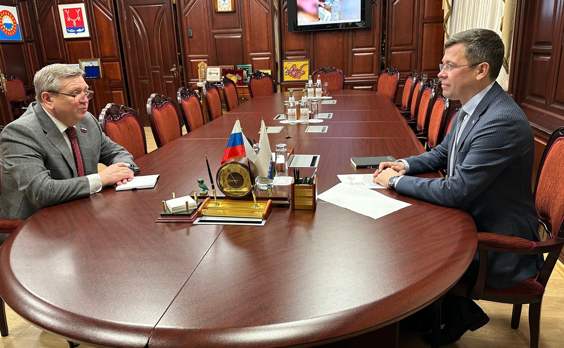 Александр Лутовинов в рамках региональной недели провел ряд встреч