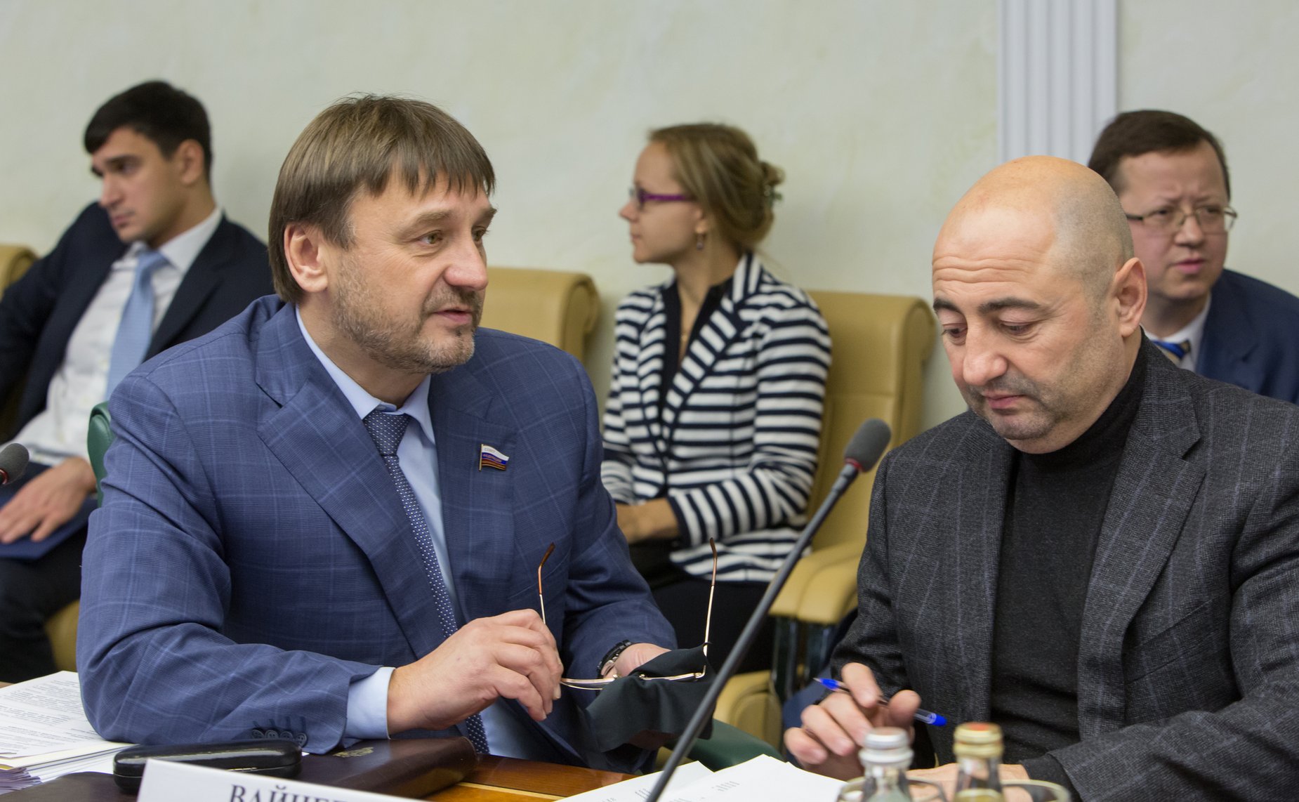 Заседание Комитета по аграрно-продовольственной политике и природопользованию Лебедев и Вайнберг