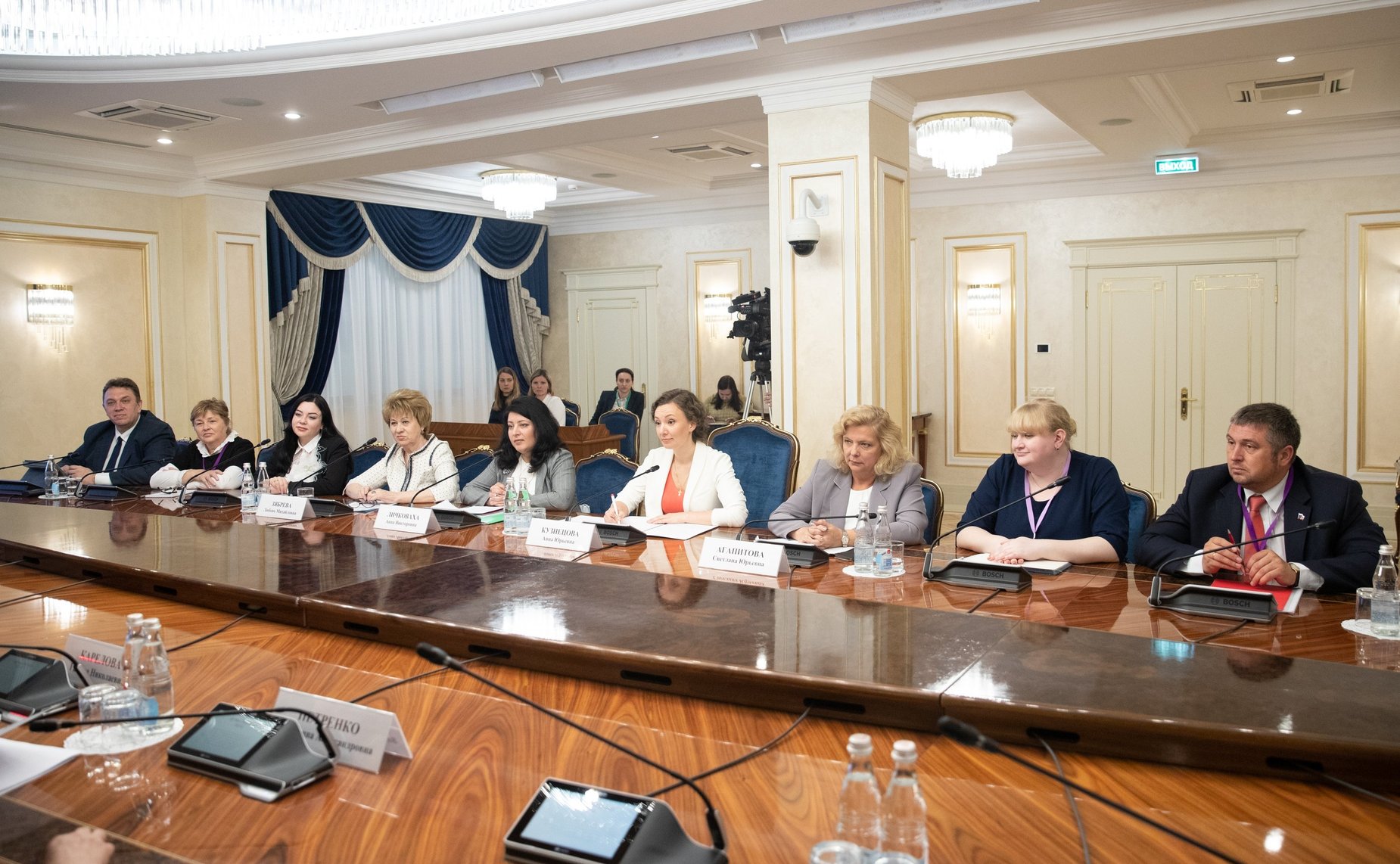 Встреча с Уполномоченным при Президенте РФ по правам ребенка и председателями координационных советов Уполномоченных по правам ребенка субъектов