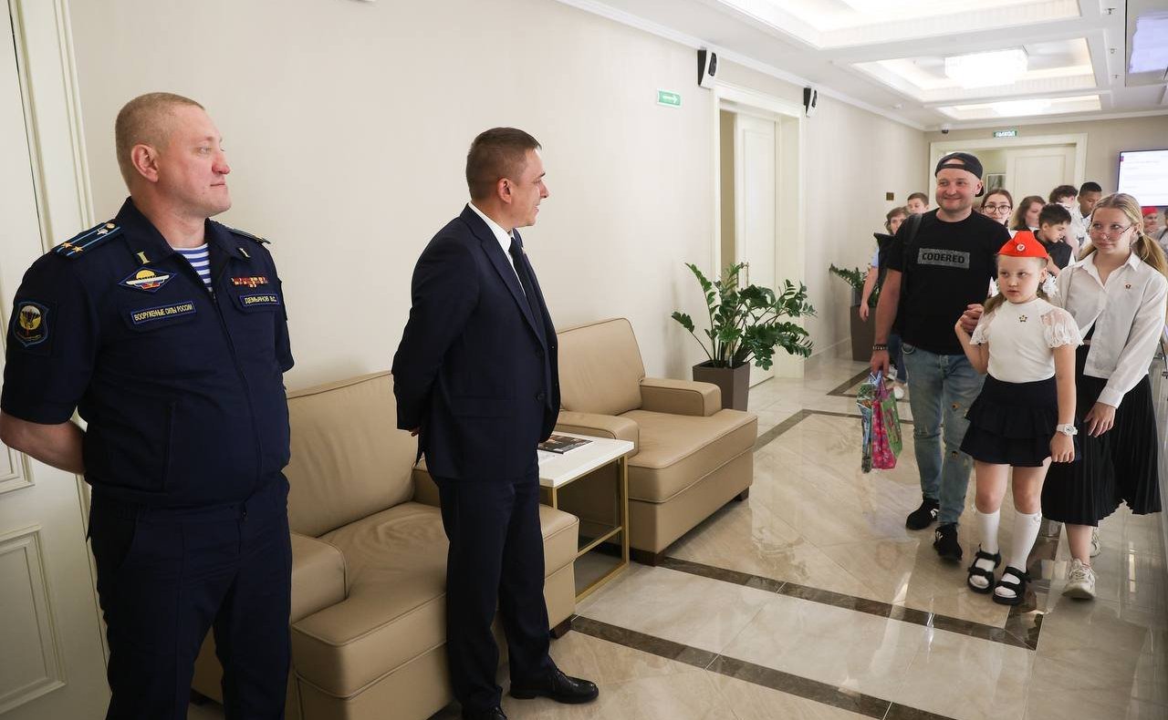 Встреча Айрата Гибатдинова со школьниками Ульяновской области