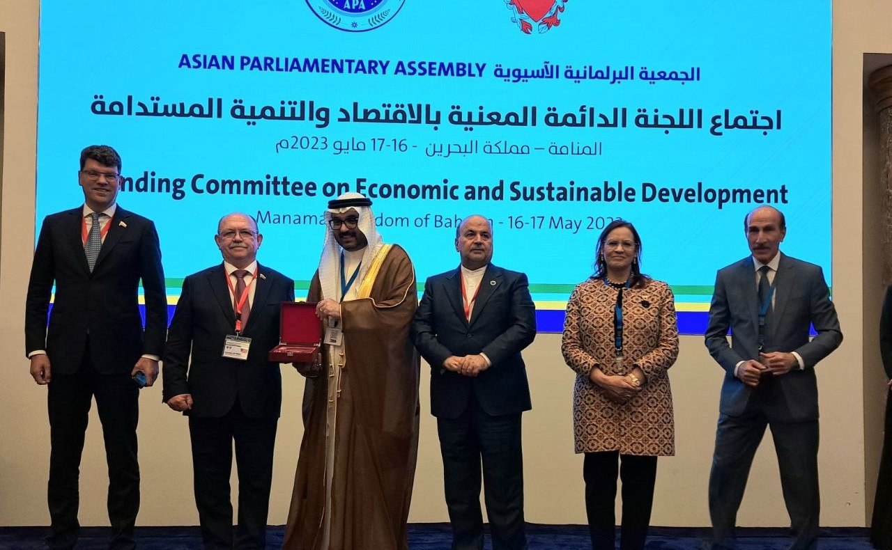 Геннадий Орденов принял участие в качестве руководителя российской делегации в заседании Постоянного комитета Азиатской парламентской ассамблеи (АПА) по экономике и устойчивому развитию, которое проходит в г. Манаме (Бахрейн)