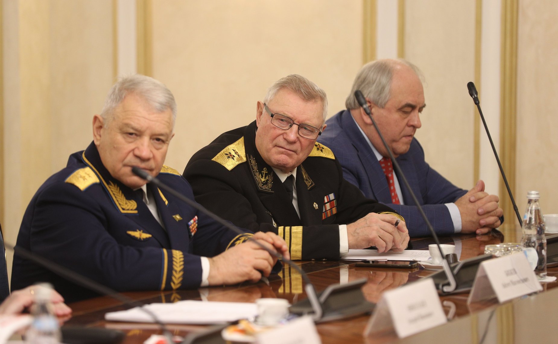 Совещание Комитета СФ по обороне и безопасности совместно с Клубом военачальников РФ