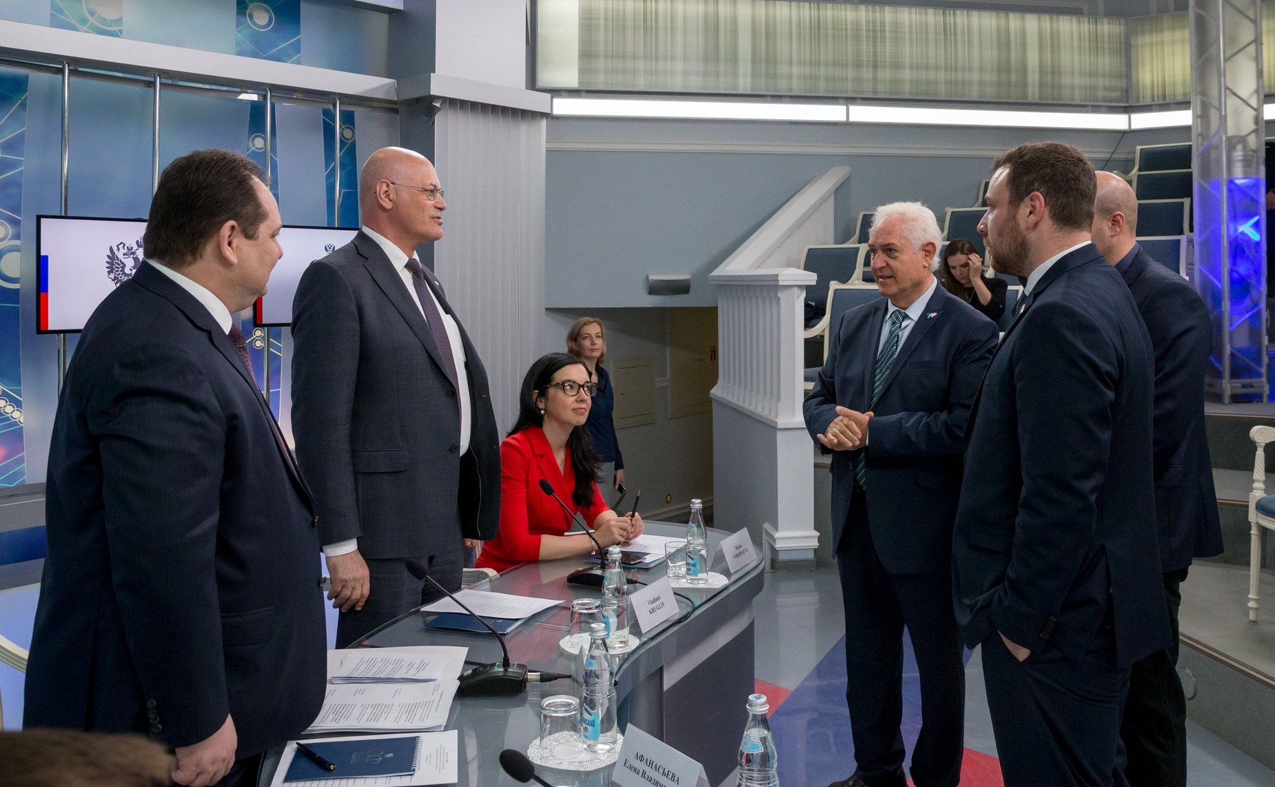 Встреча сенаторов с делегацией школьников-участников проекта «Молодые послы из Израиля»