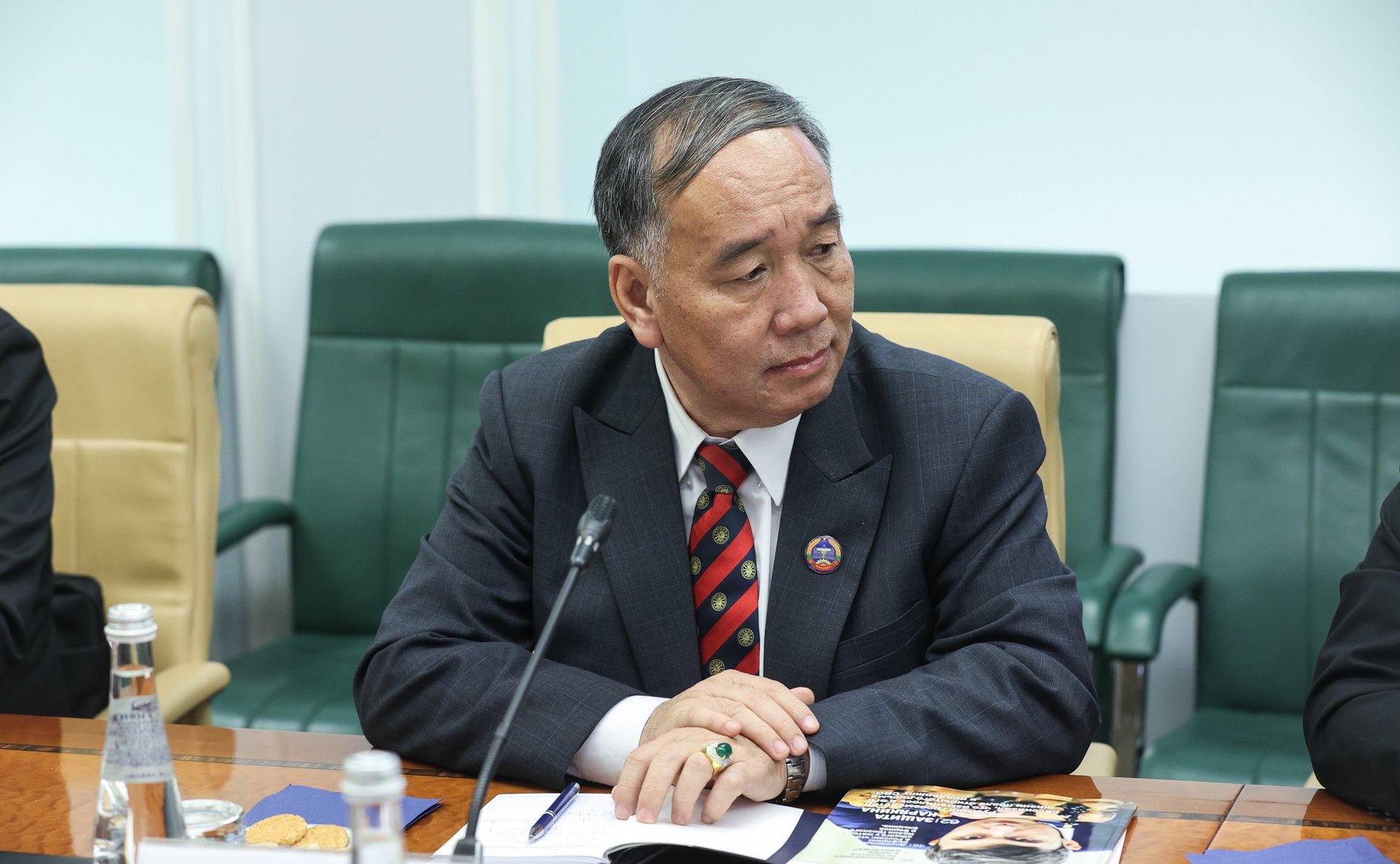 Совместное заседание группы по сотрудничеству СФ с Национальным Собранием Лаосской Народно-Демократической Республики и группы дружбы «Лаос-Россия» в Национальном Собрании Лаосской Народно-Демократической Республики