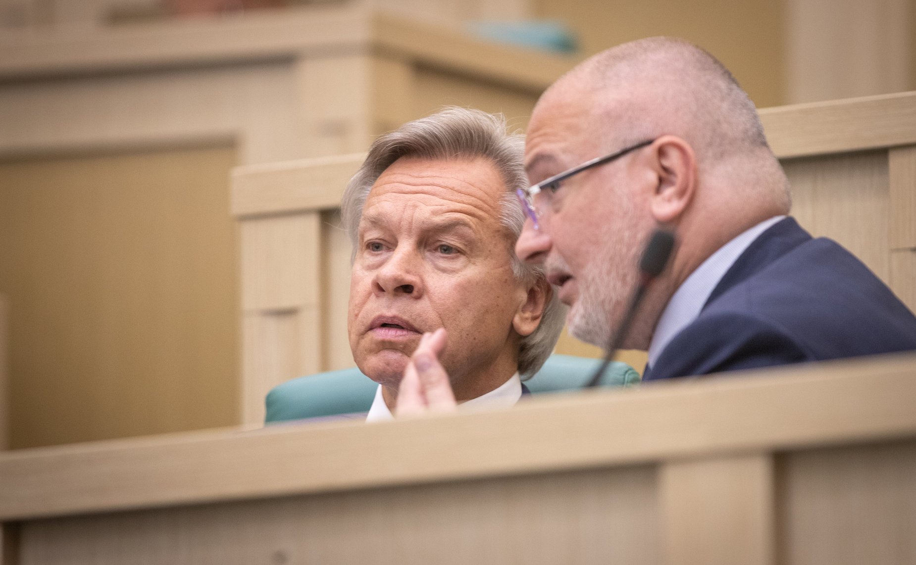 Алексей Пушков и Андрей Клишас