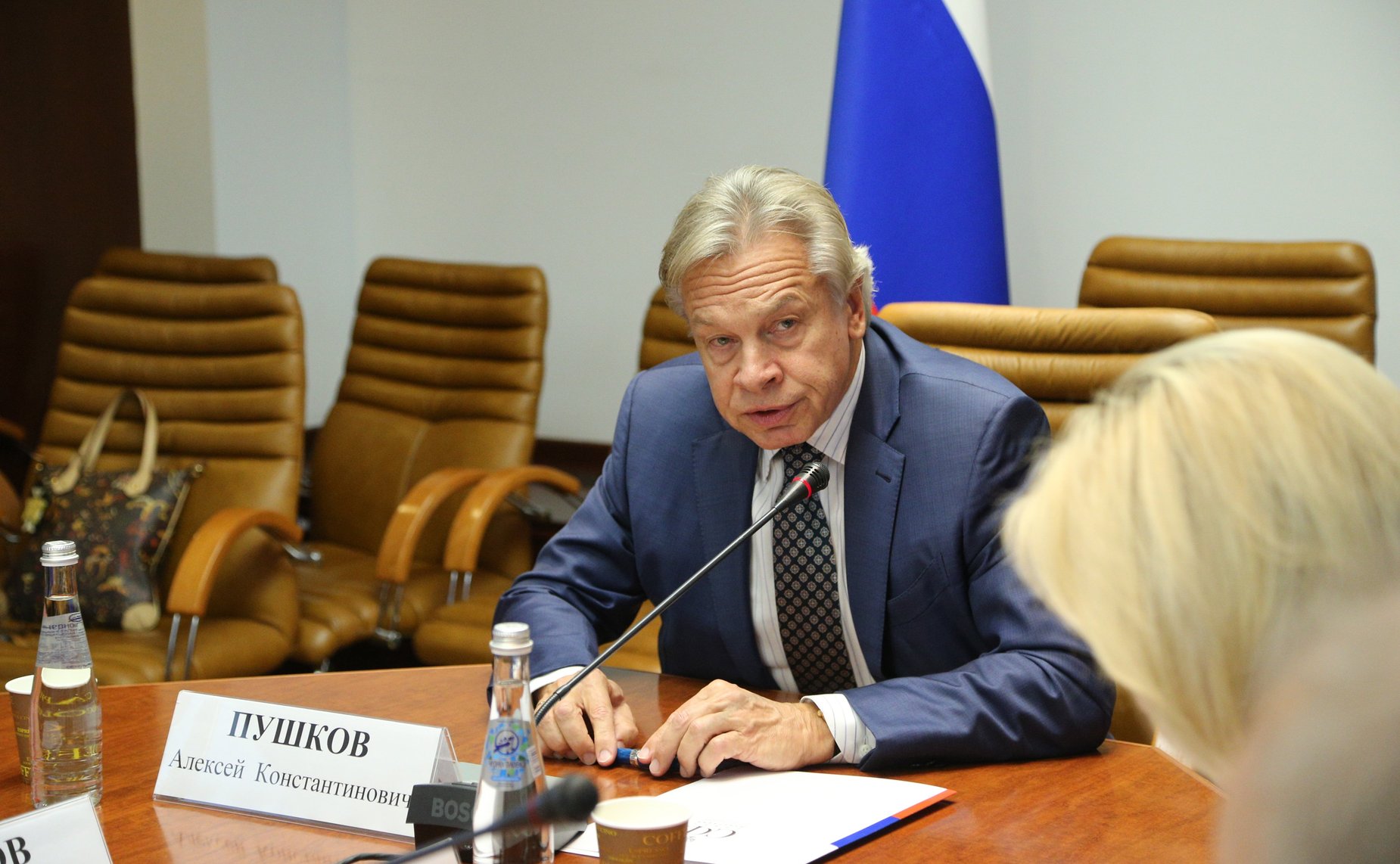 Заседание Комиссии СФ по информационной политике и взаимодействию со СМИ на тему «Запад и ООН. Удар по России под видом реформы?»