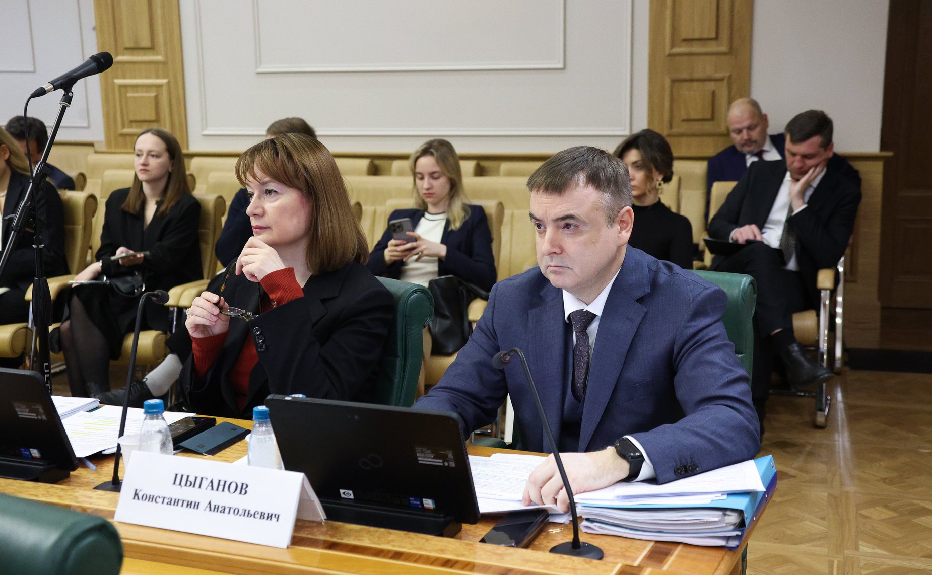 Расширенное заседание Комитета Совета Федерации по аграрно-продовольственной политике и природопользованию с участием заместителя Председателя Российской Федерации Дмитрия Патрушева