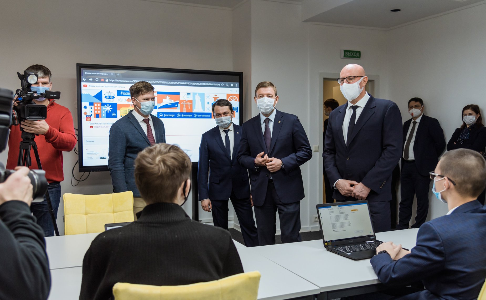 Андрей Турчак принял участие в церемония открытия Центра управления регионом