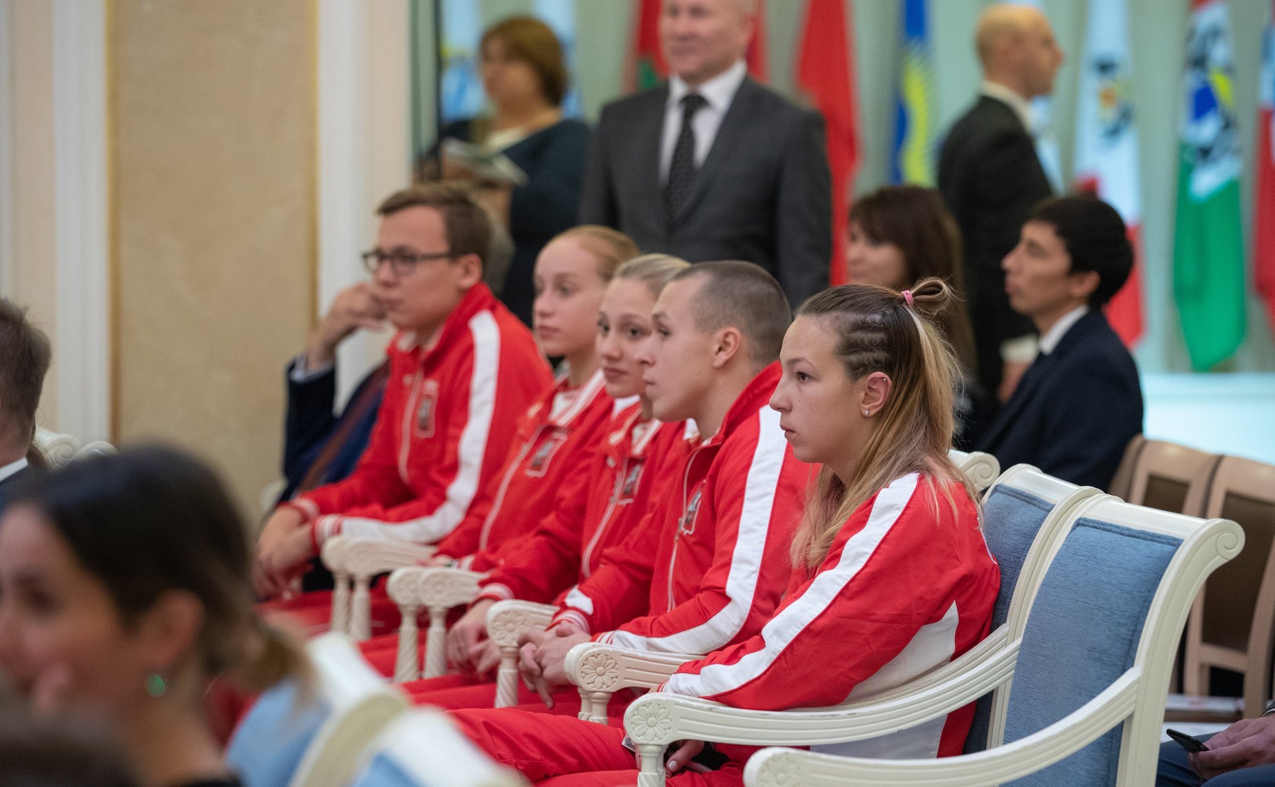 Церемония награждения победителей и призёров IV летней Спартакиады молодежи России в Совете Федерации