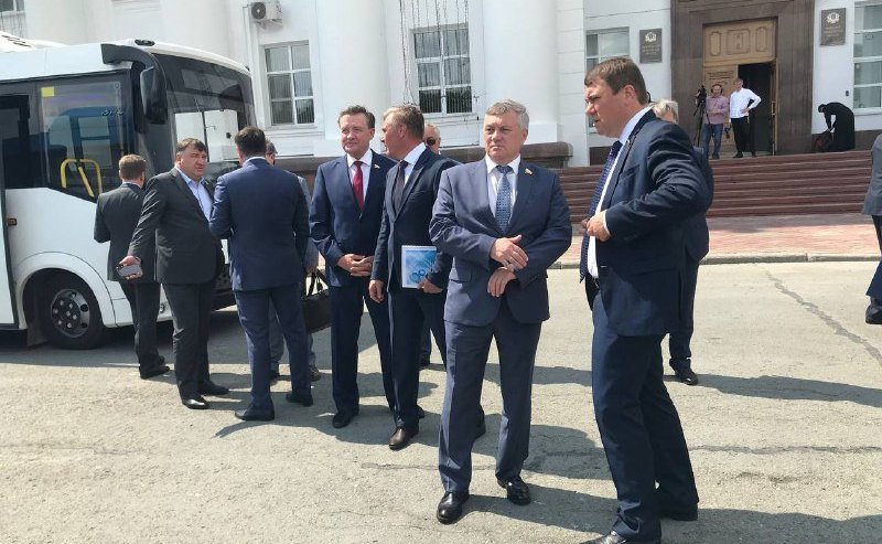 Сергей Рябухин с рабочим визитом посетил Ульяновскую область