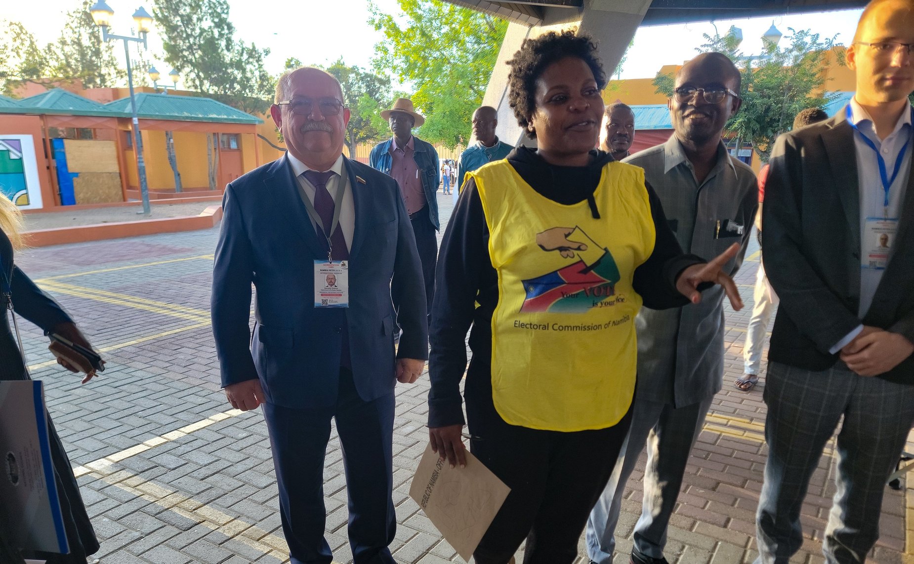 Участие сенатора РФ Геннадия Орденова в мониторинговой миссии наблюдателей на общенациональных президентских и парламентских выборах в Республике Намибии