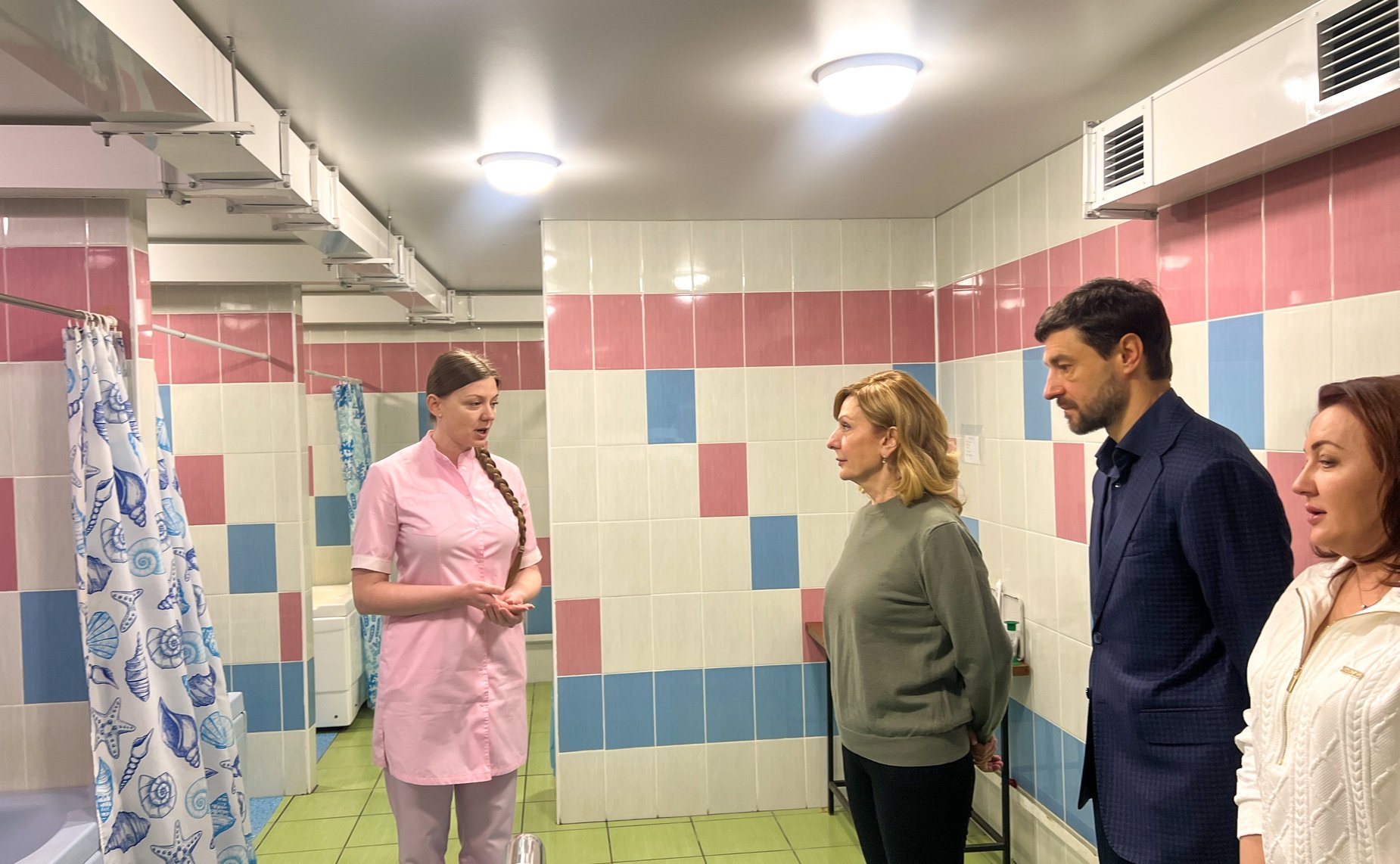 Рабочий визит заместителя Председателя Совета Федерации Инны Святенко в Алтайский край. КГБУЗ «Детский санаторий Белокуриха»