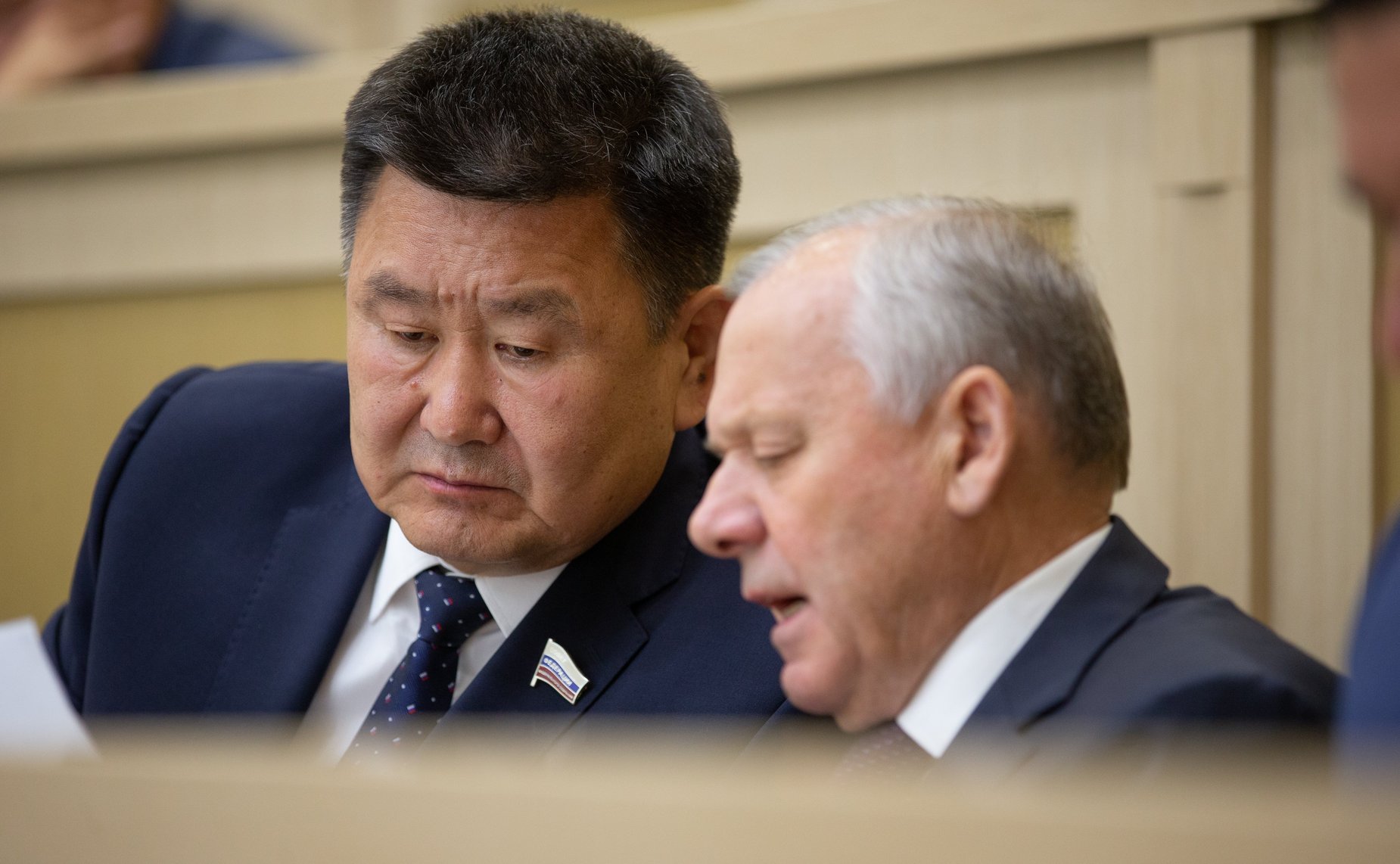 В. Мархаев и В. Шуба