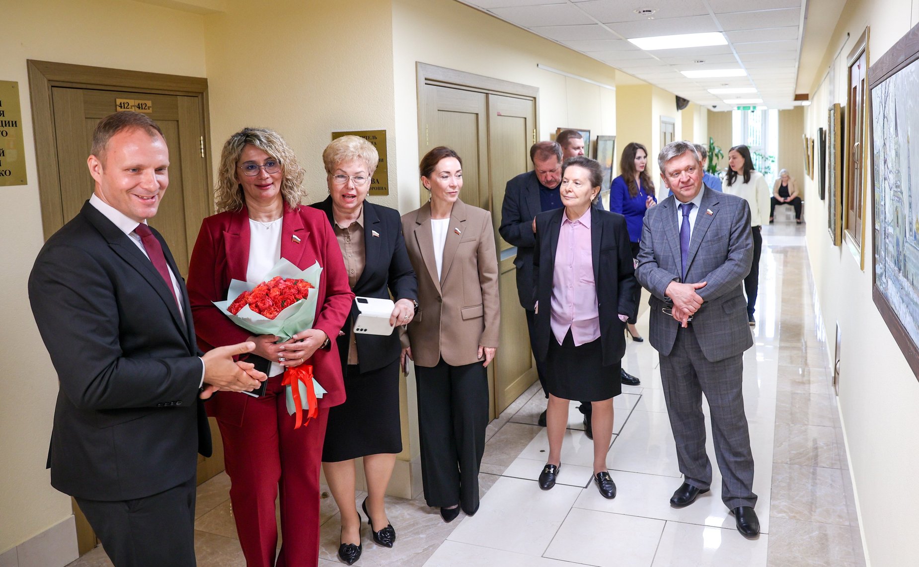 В Совете Федерации открылась выставка «Любовь к Родине дыша»