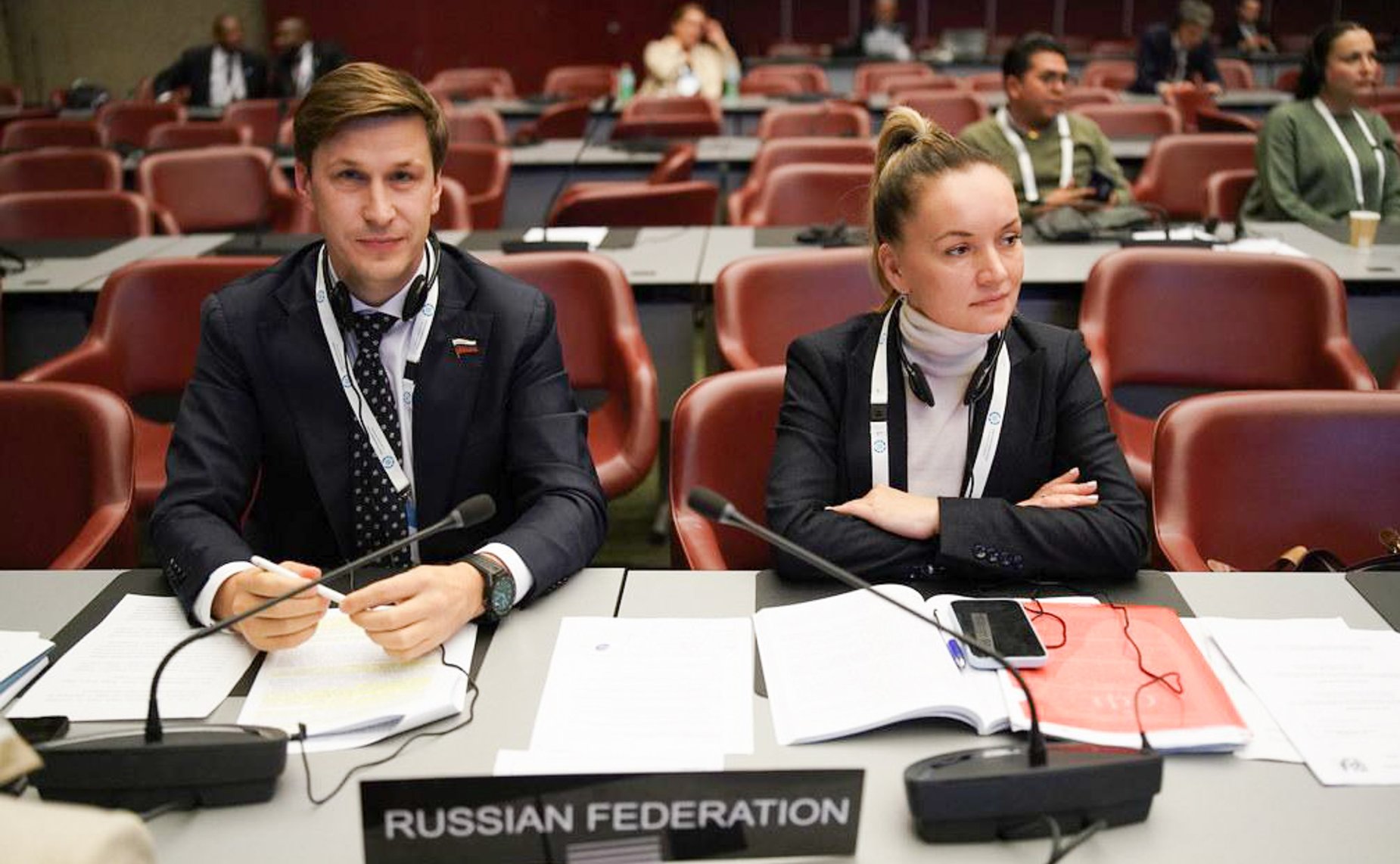 Сенаторы в составе делегации Федерального Собрания РФ участвуют в 151-й Ассамблее Межпарламентского союза в Женеве