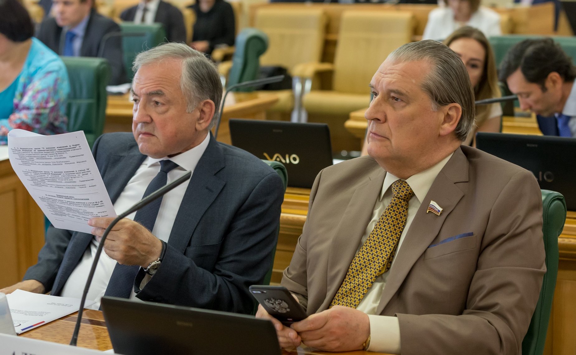 Юрий Бирюков и Алексей Александров