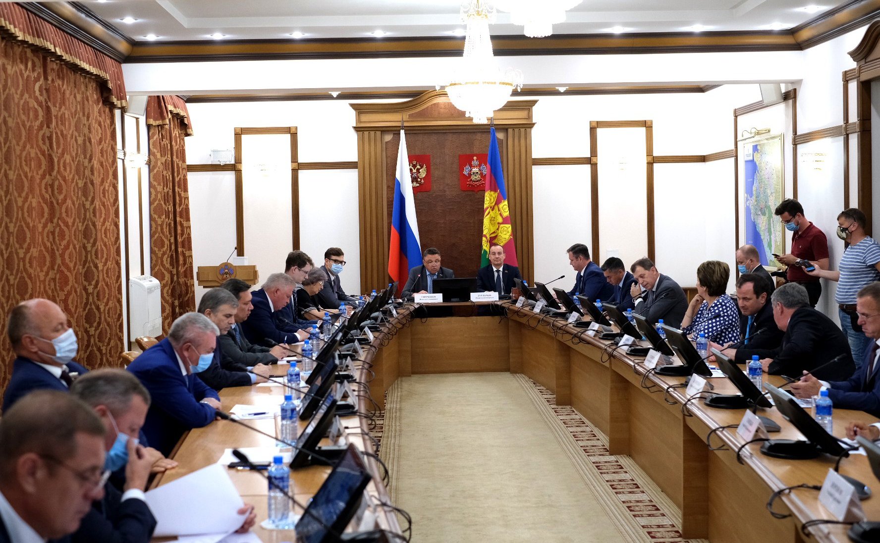 Рабочее совещание в рамках выездного заседания Комитета СФ по Регламенту и организации парламентской деятельности в г. Краснодаре