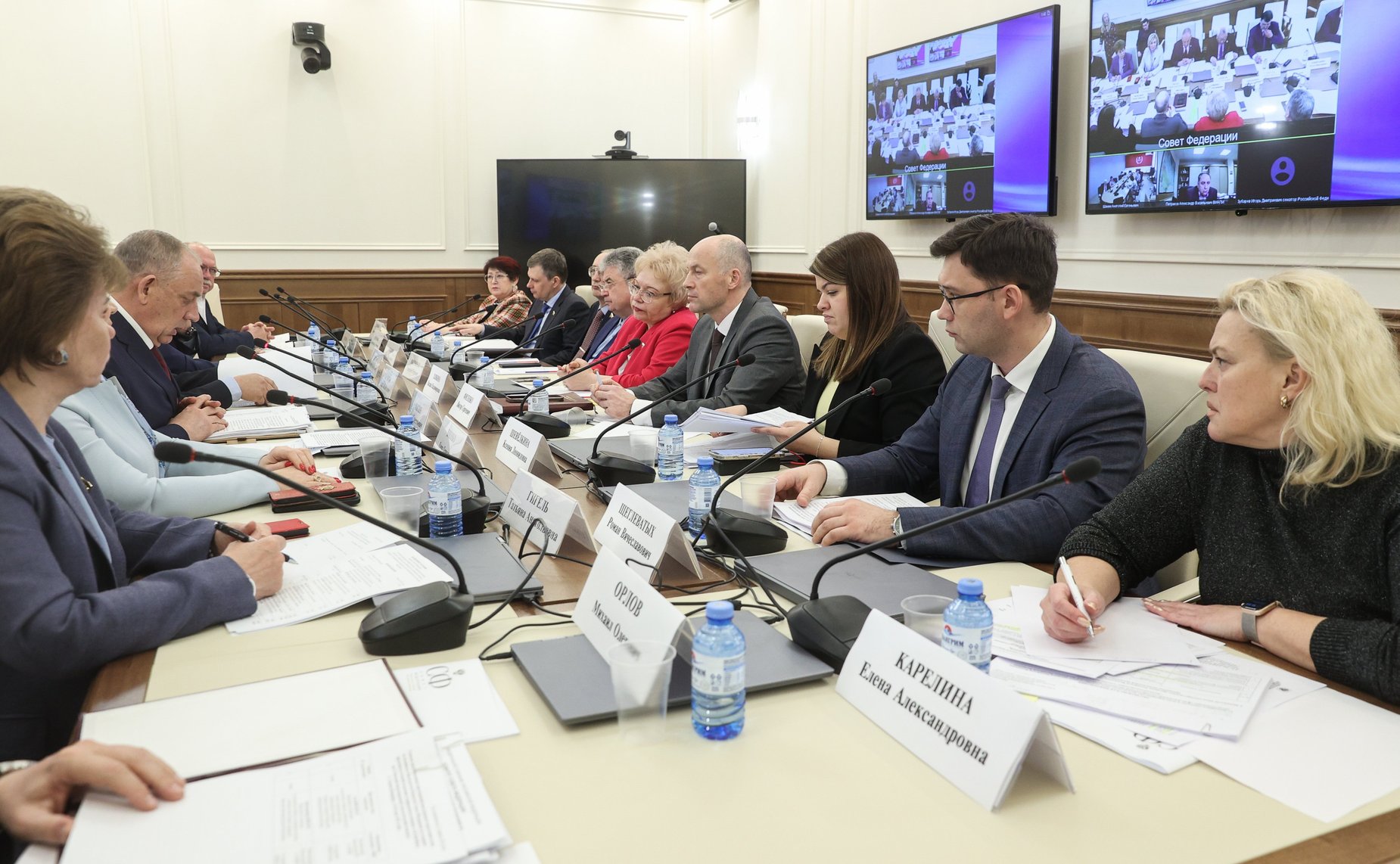 Заседание Комитета СФ по аграрно-продовольственной политике и природопользованию и Комитета СФ по социальной политике