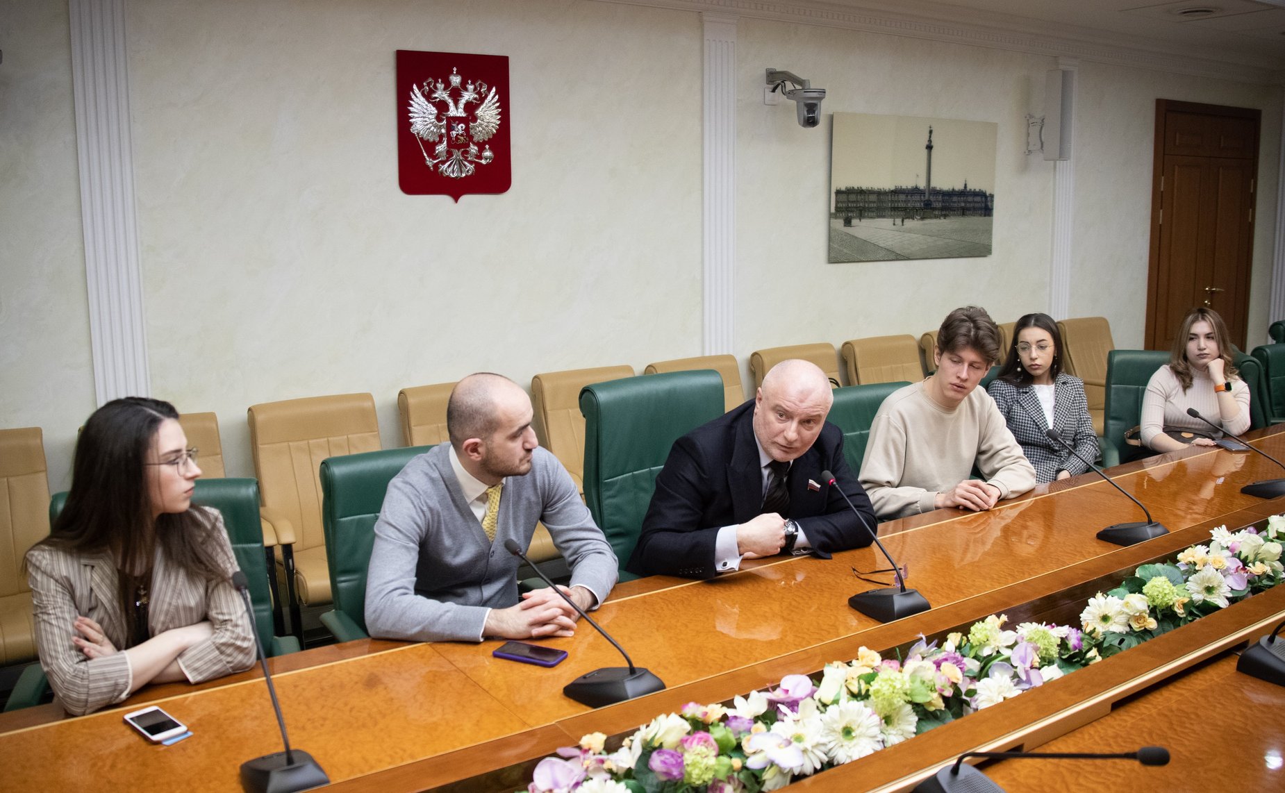 Встреча Андрея Клишаса со студентами Юридического института РУДН