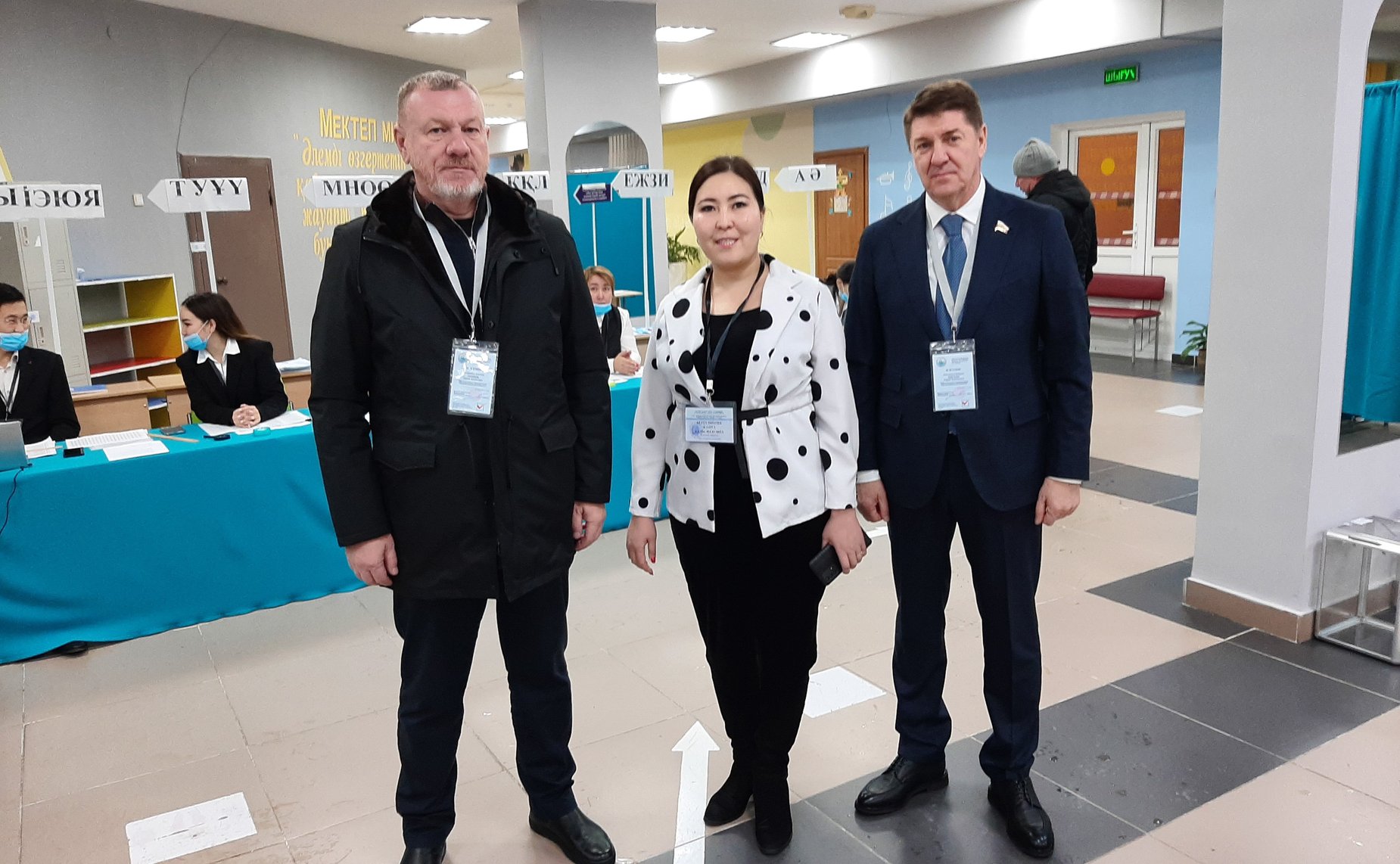 Участие сенаторов РФ в составе миссий от МПА СНГ, ПА ОДКБ и ШОС в наблюдении за внеочередными выборами Президента Казахстана