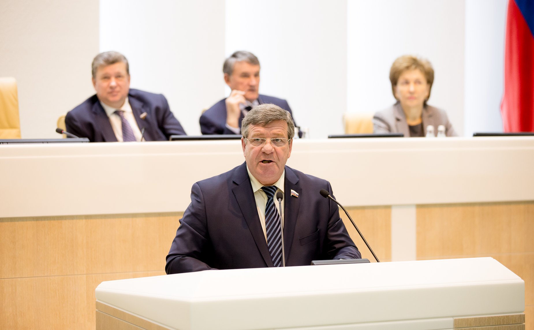 381-зеседание Совета Федерации Семенов