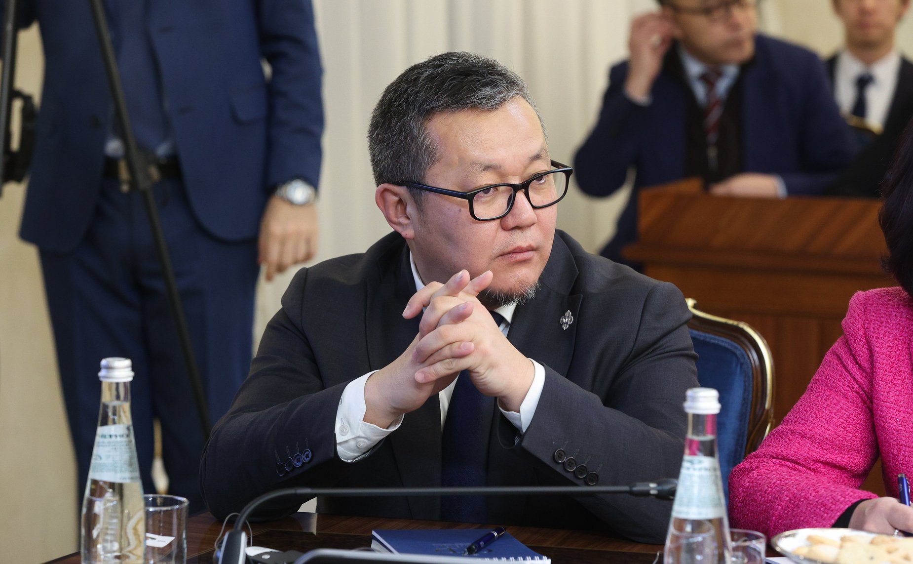 Валентина Матвиенко провела встречу с Председателем Великого Государственного Хурала Монголии Ням-Осорын Учралом