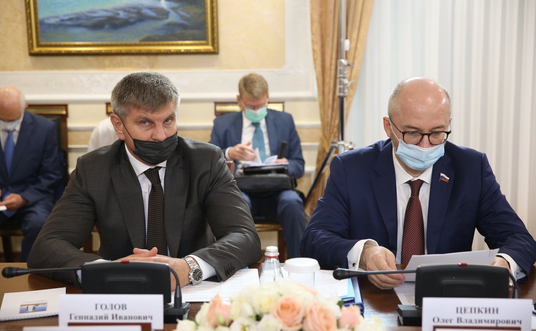 Расширенное заседание Межпарламентской комиссии по сотрудничеству между Советом Федерации и Сенатом Республики Казахстан