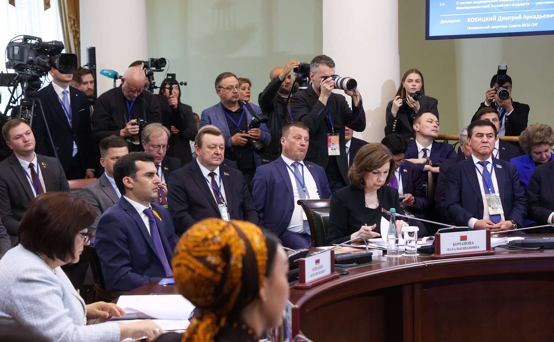 Заседание Совета МПА СНГ