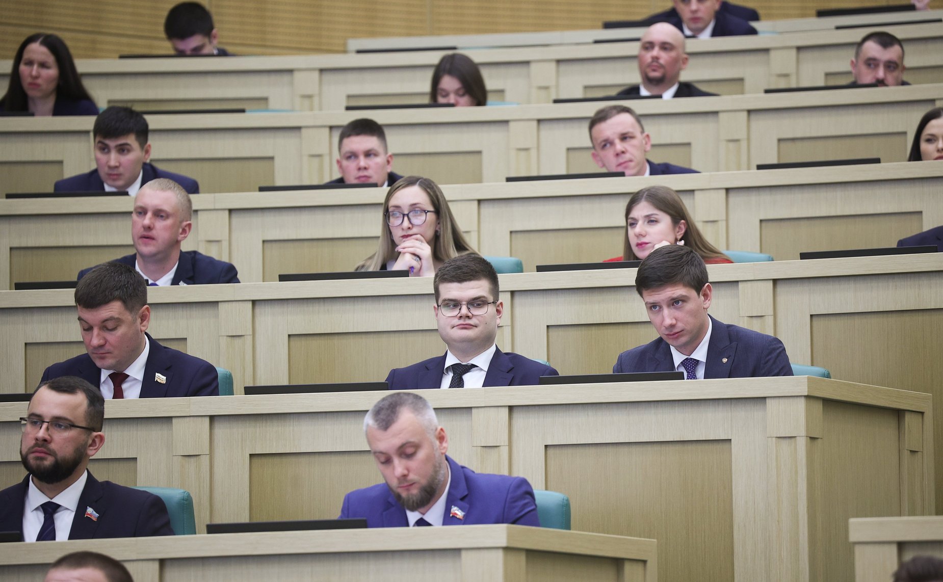 Заседание Палаты молодых законодателей при Совете Федерации